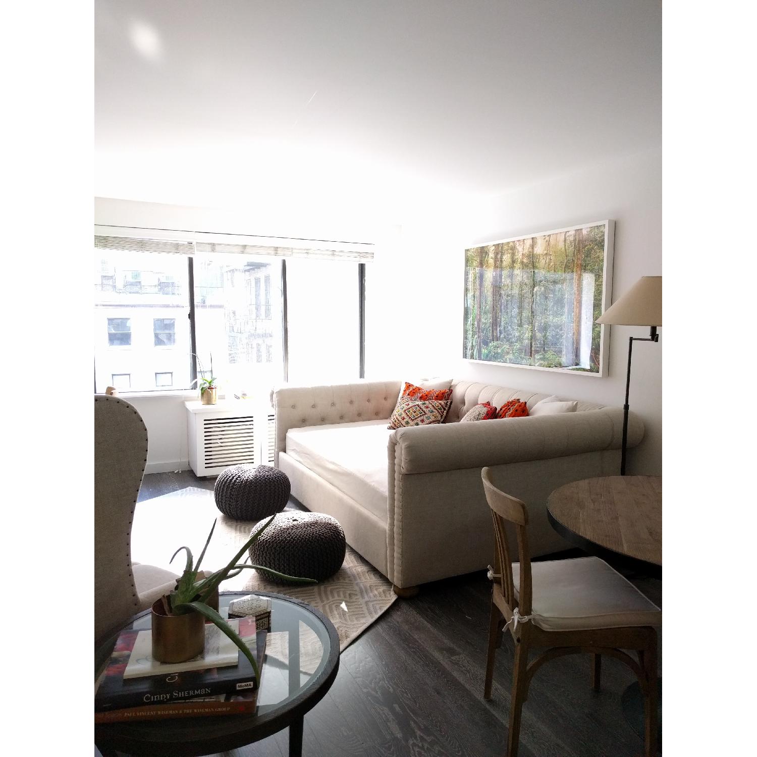 Restoration Hardware Full Size Chesterfield Daybed - image-3