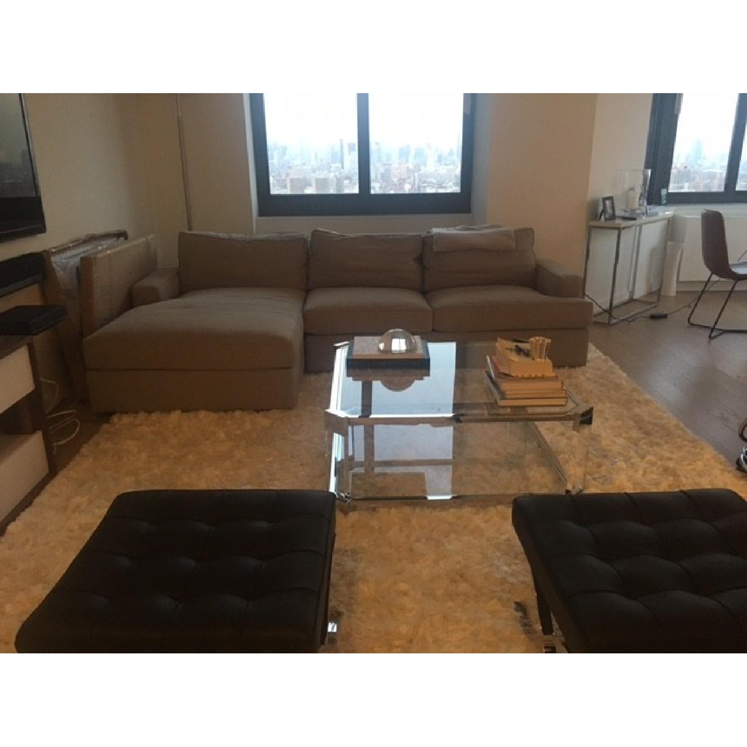 Room & Board Sectional w/ Chaise - image-3