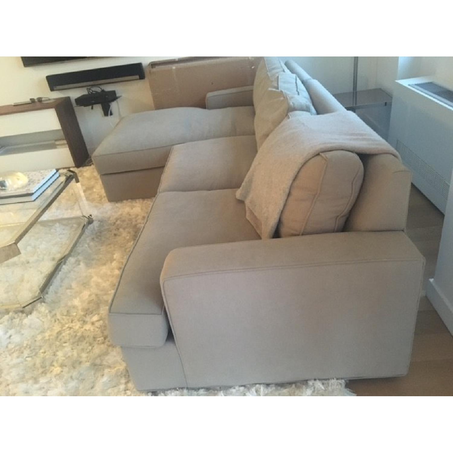 Room & Board Sectional w/ Chaise - image-5