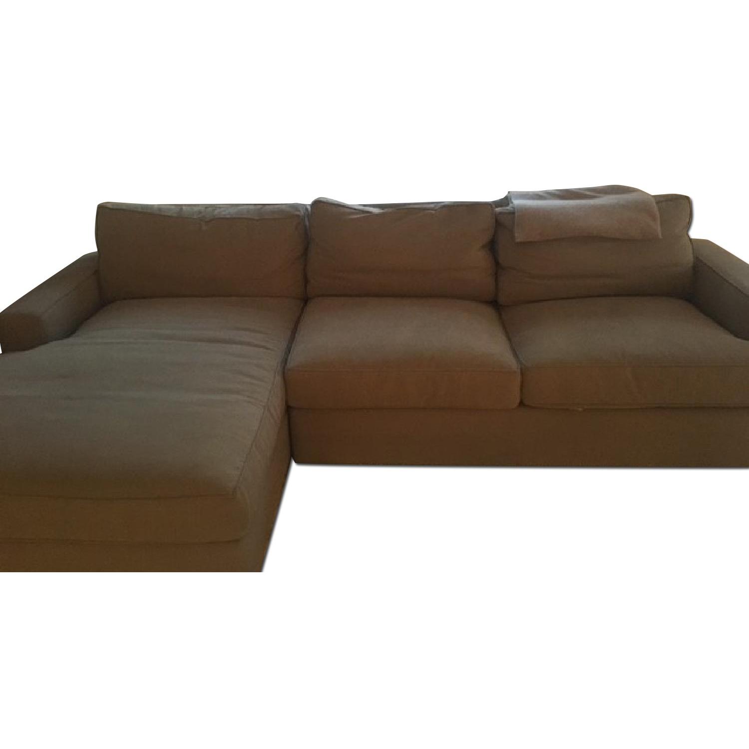Room & Board Sectional w/ Chaise - image-0