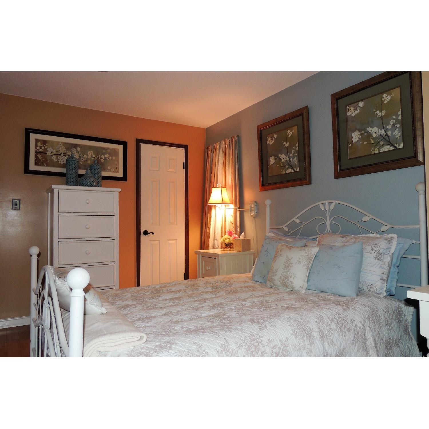 Pottery Barn White 5 Drawer Dresser - image-3