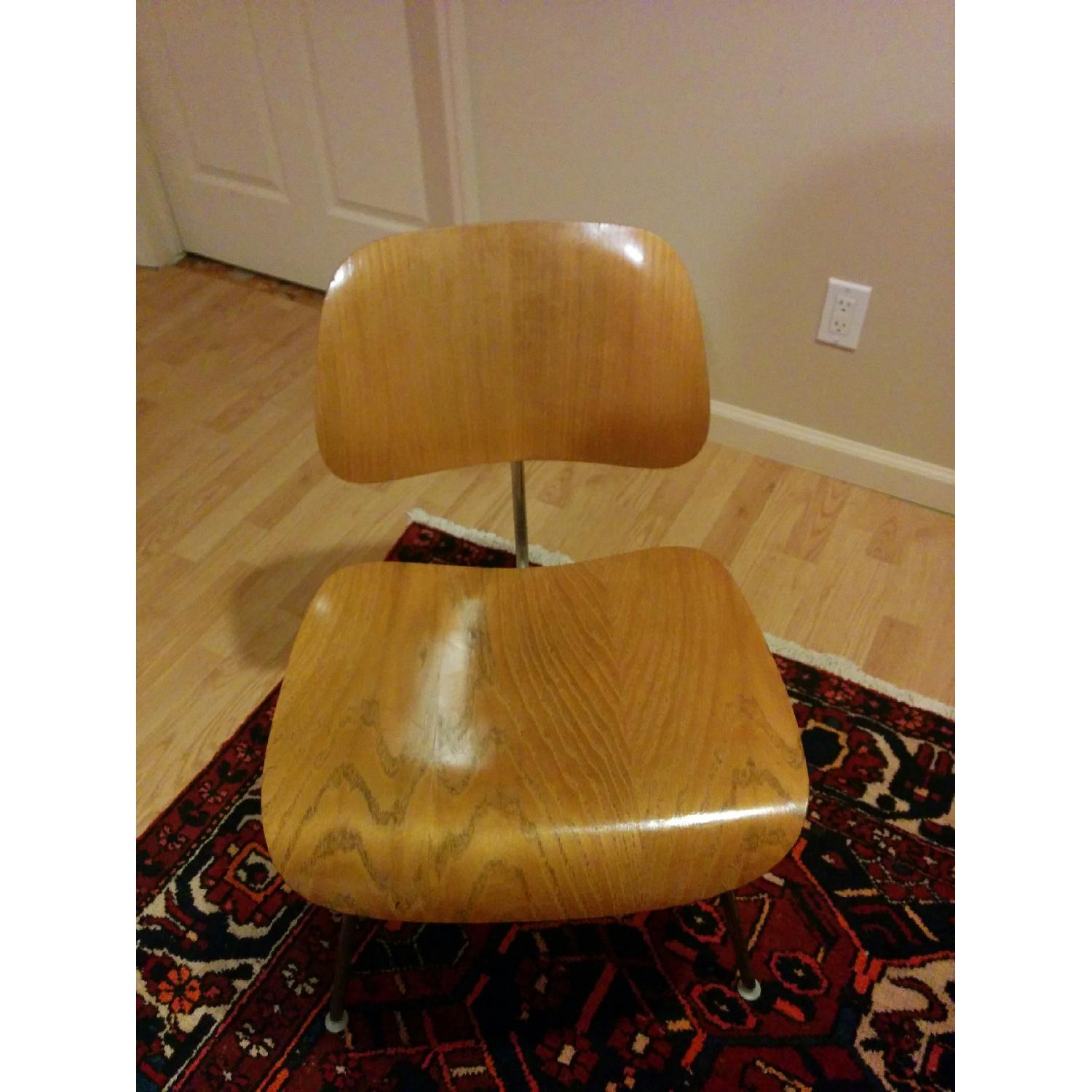 Vintage 1960 Evans Herman Miller Eames Plywood Dining Chair DCM - image-5