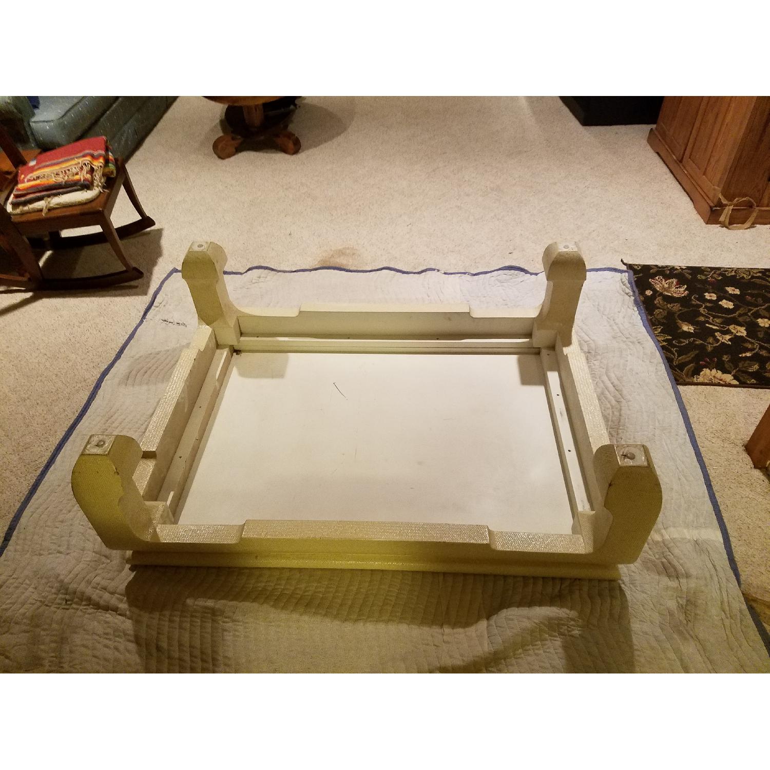 Custom Egg Shell Ming Style Rectangle Coffee Table - image-6