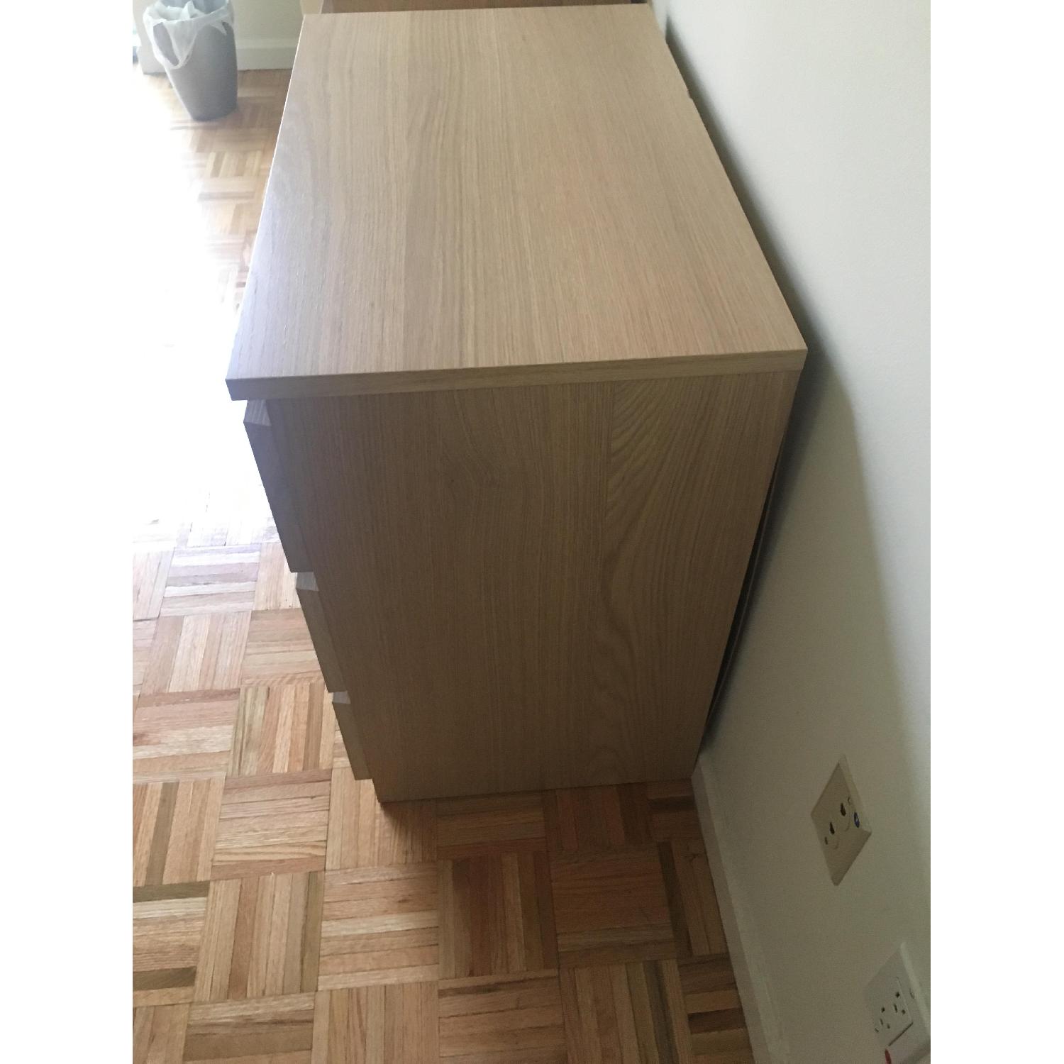 Ikea Malm 3 Drawer Chest in Birch Veneer - image-1