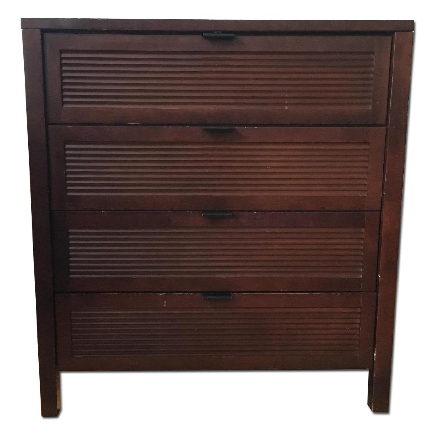 Crate & Barrel Full-Size Bed + Matching Dresser - image-6