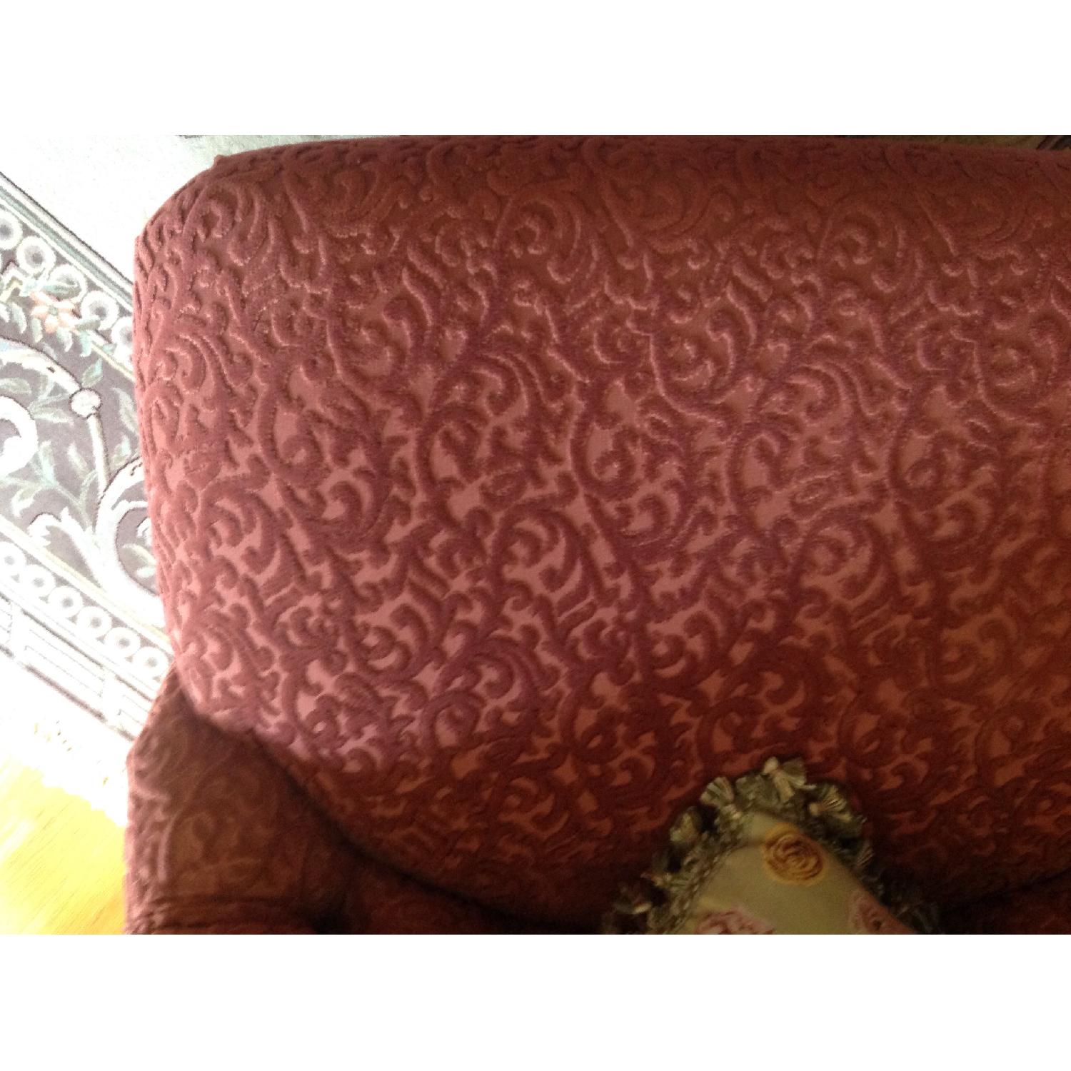 Drexel Burnout Velvet Slipper Chairs - image-5