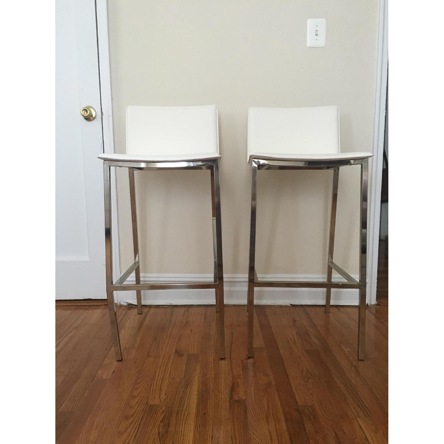 CB2 High Phoenix Bar Stools AptDeco