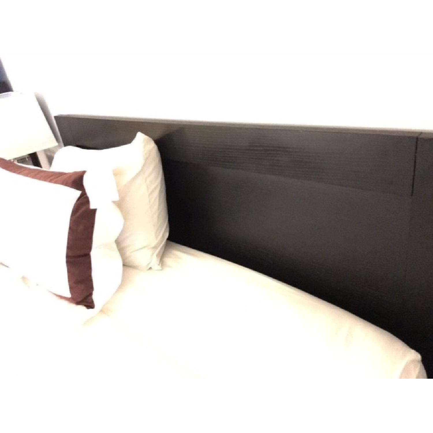 BoConcept Black Wood Queen Bed Frame - image-2