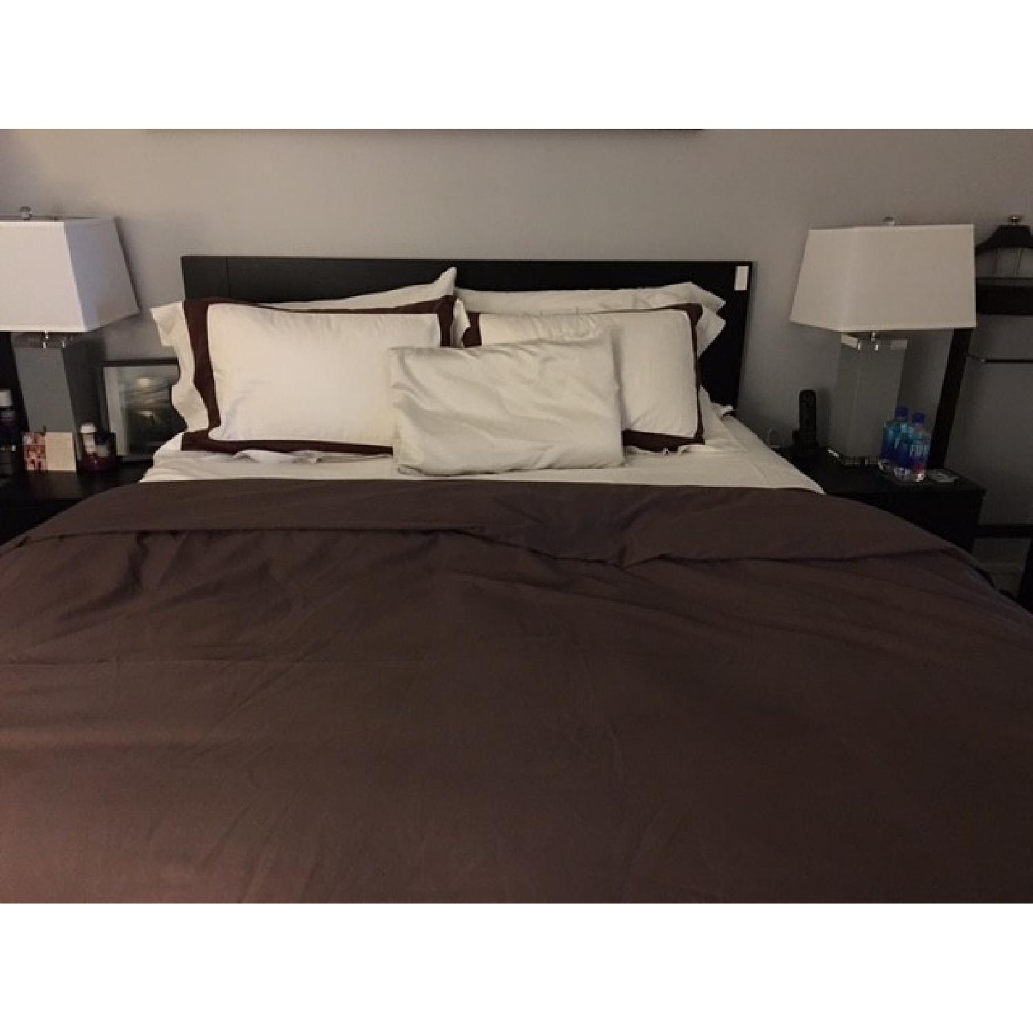 BoConcept Black Wood Queen Bed Frame - image-3