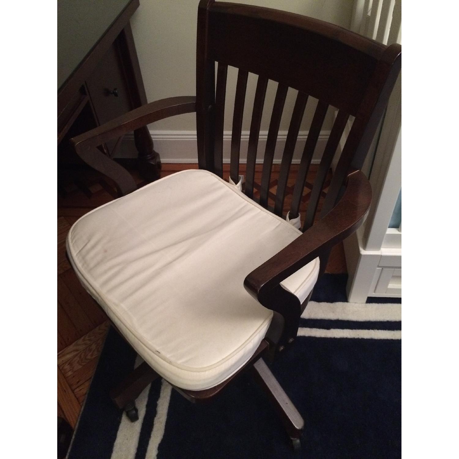 Pottery Barn Swivel Desk Chair AptDeco
