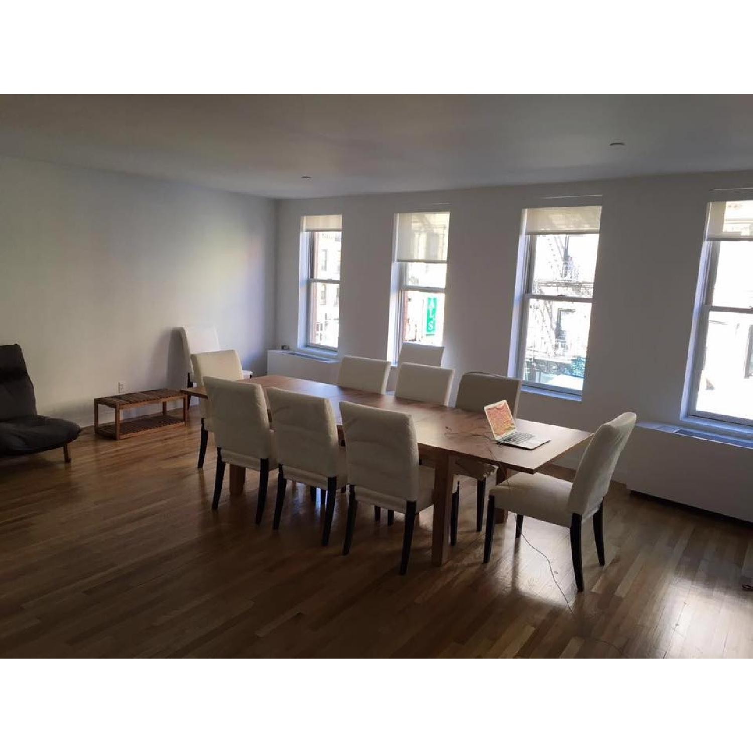 Ikea Stornas Table w/ 10 Henriksdal Chairs - image-2