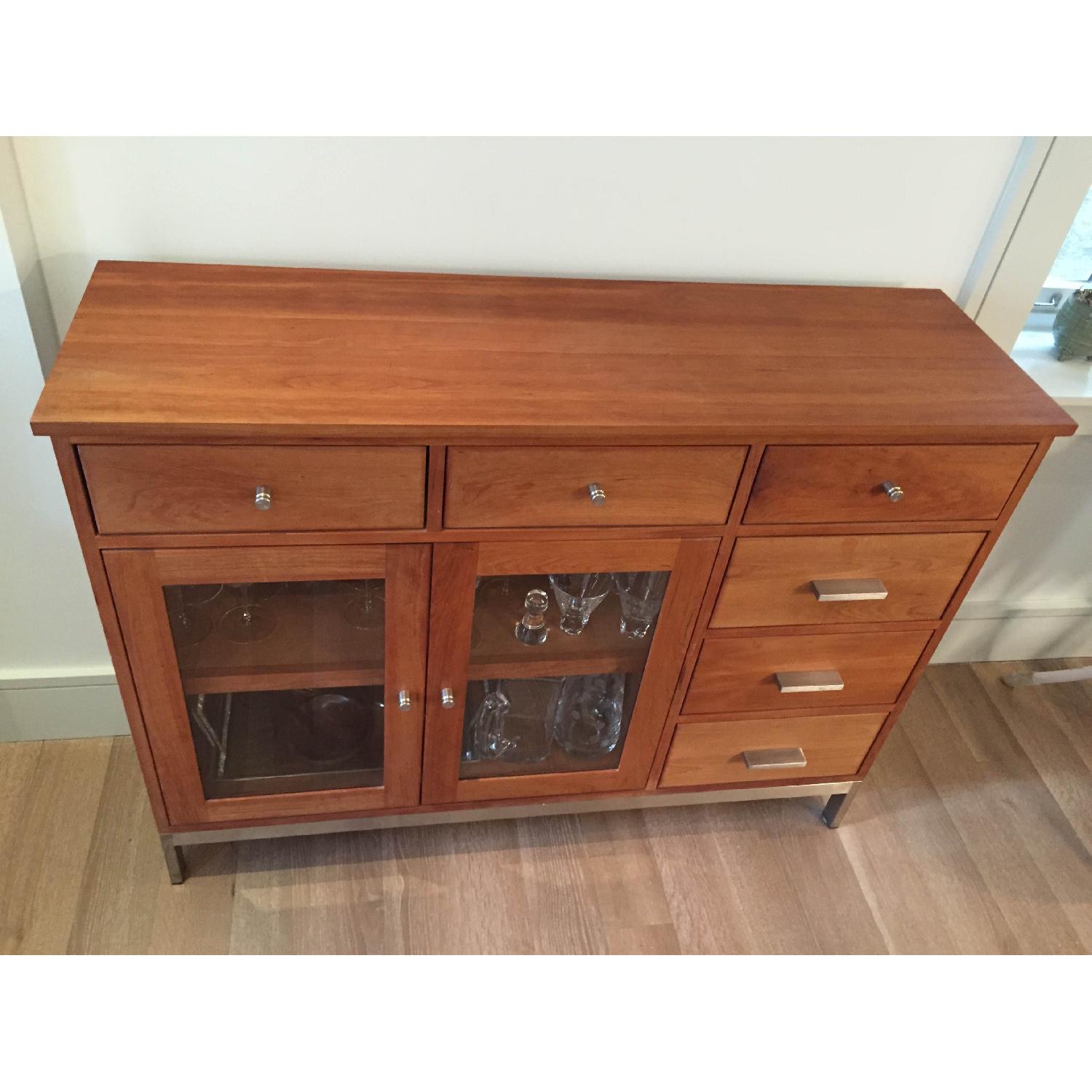 Room & Board Custom Linear Cherry Sideboard - image-4