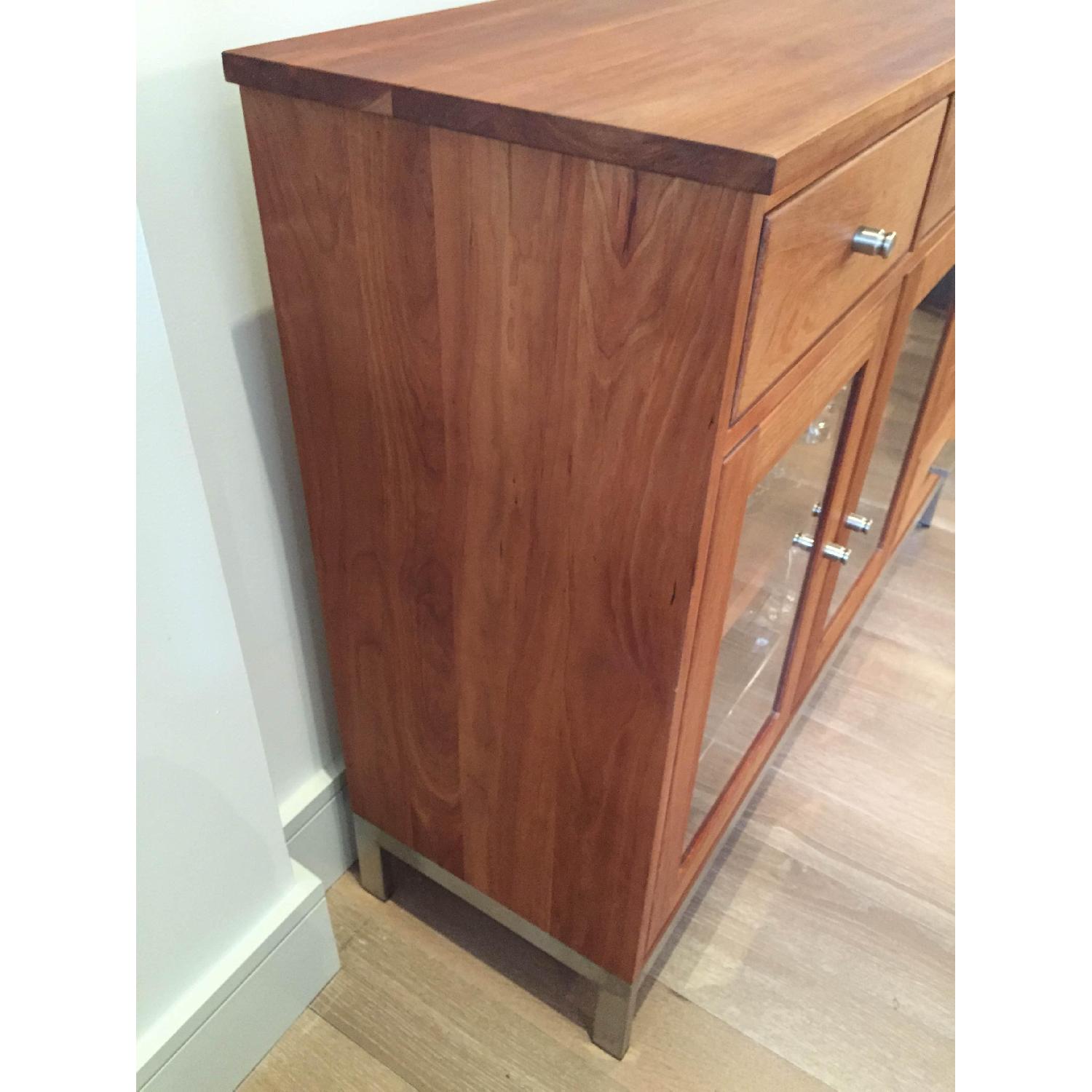 Room & Board Custom Linear Cherry Sideboard - image-5