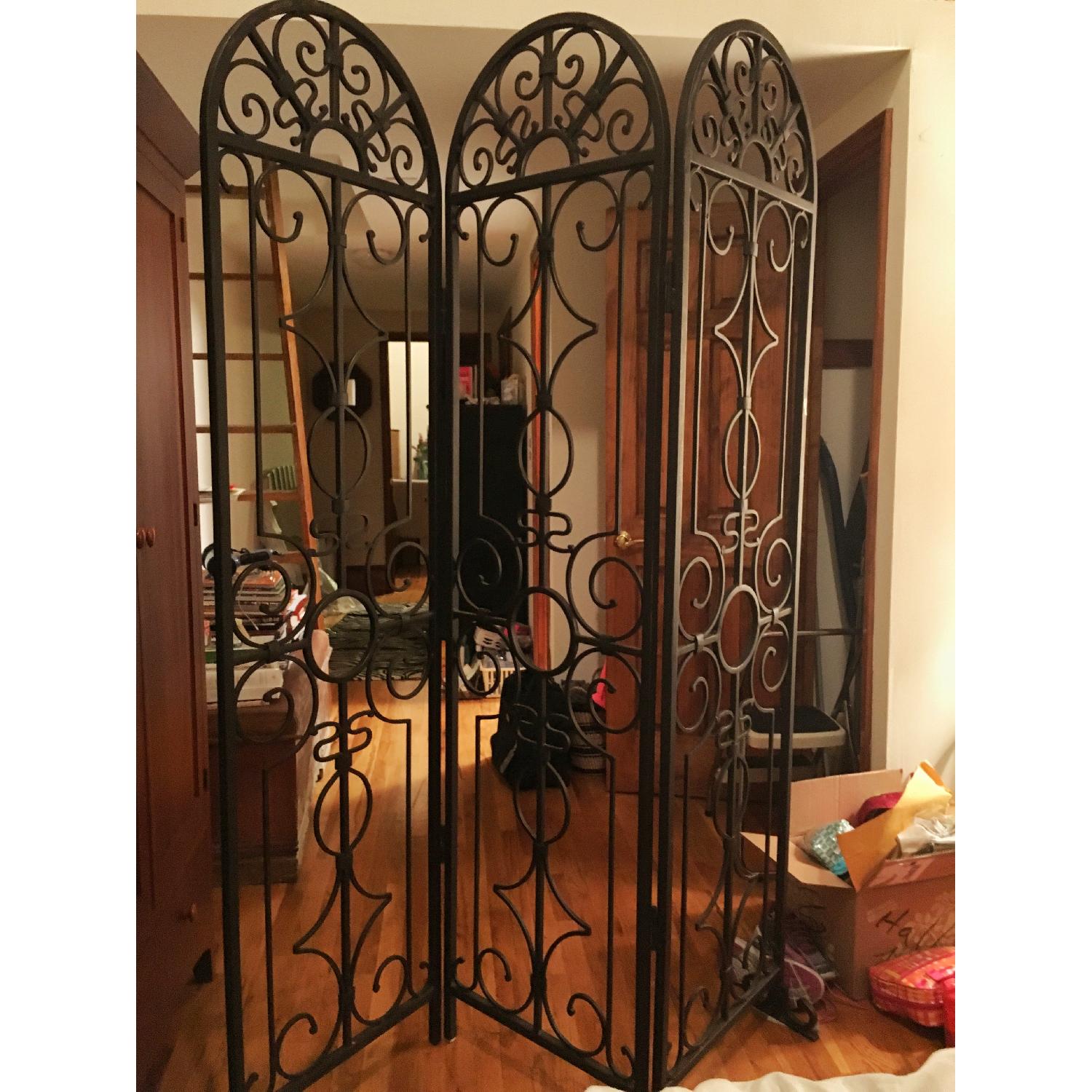 Iron Room Divider AptDeco