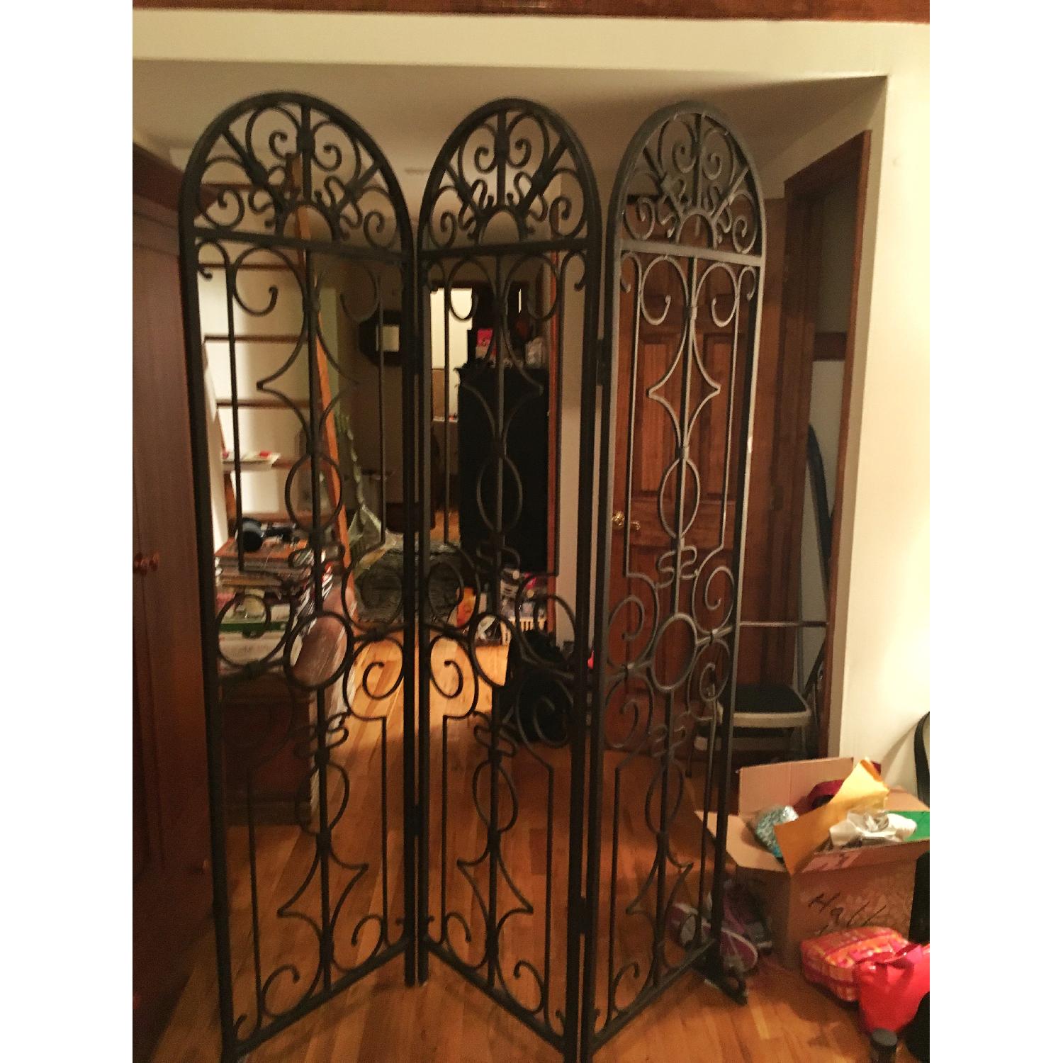 Iron Room Divider AptDeco