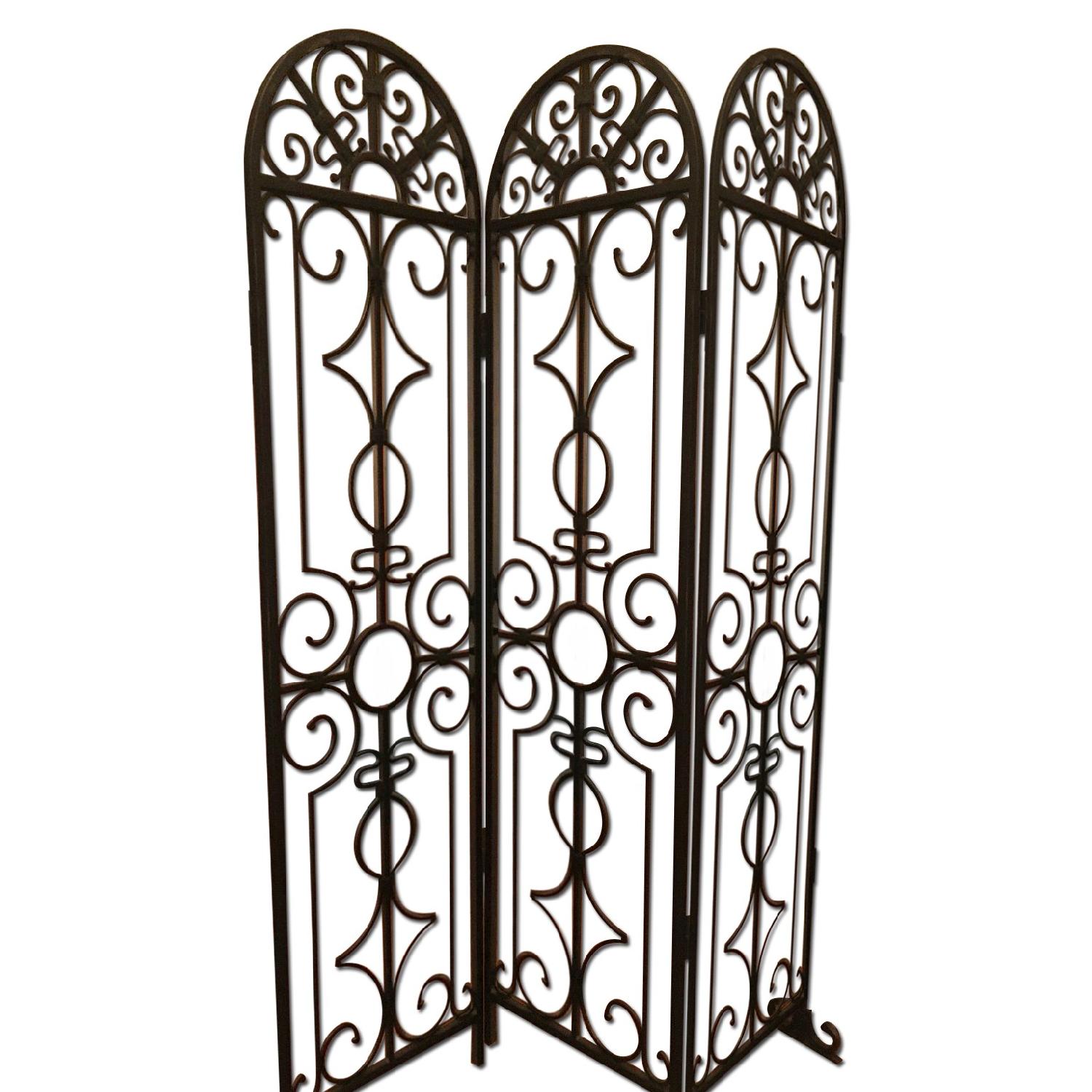 Iron Room Divider AptDeco
