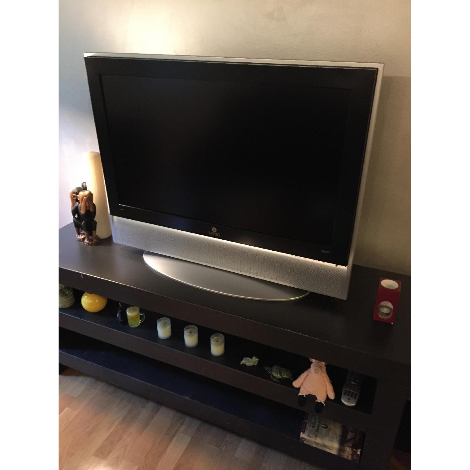 Crate & Barrel Metal Console TV Stand - image-2