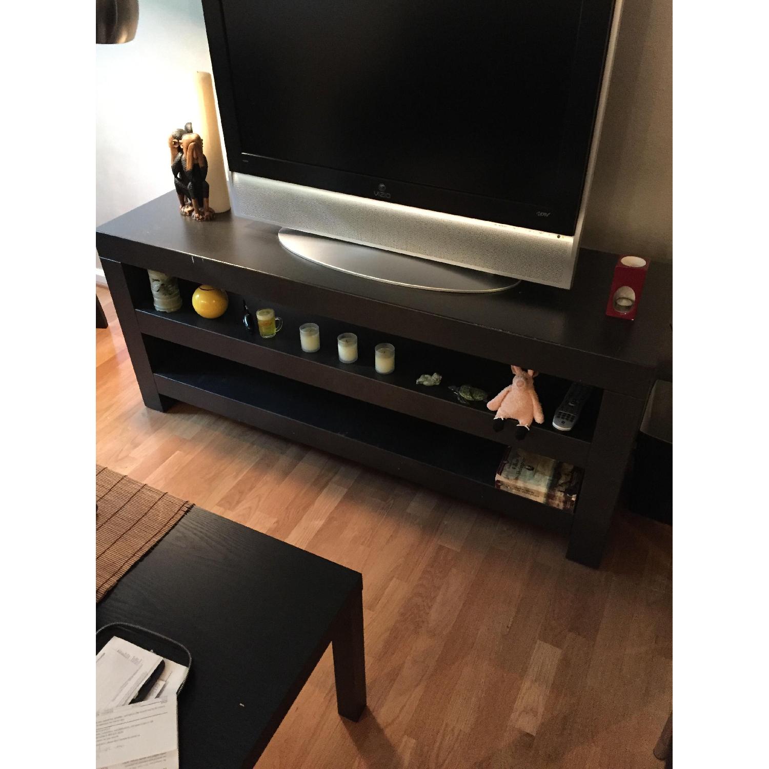 Crate & Barrel Metal Console TV Stand - image-5