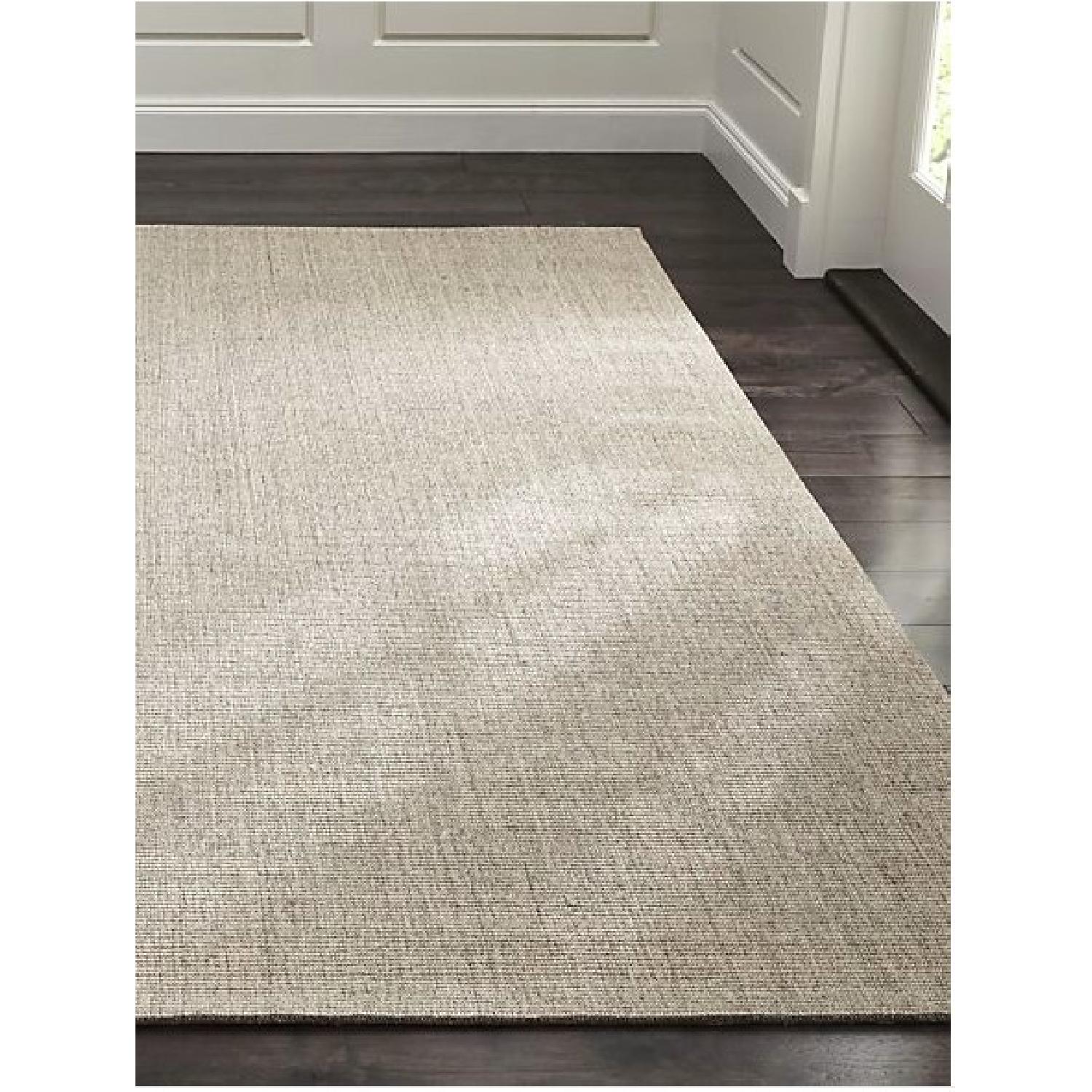 Crate & Barrel Sisal Linen Rug - image-4