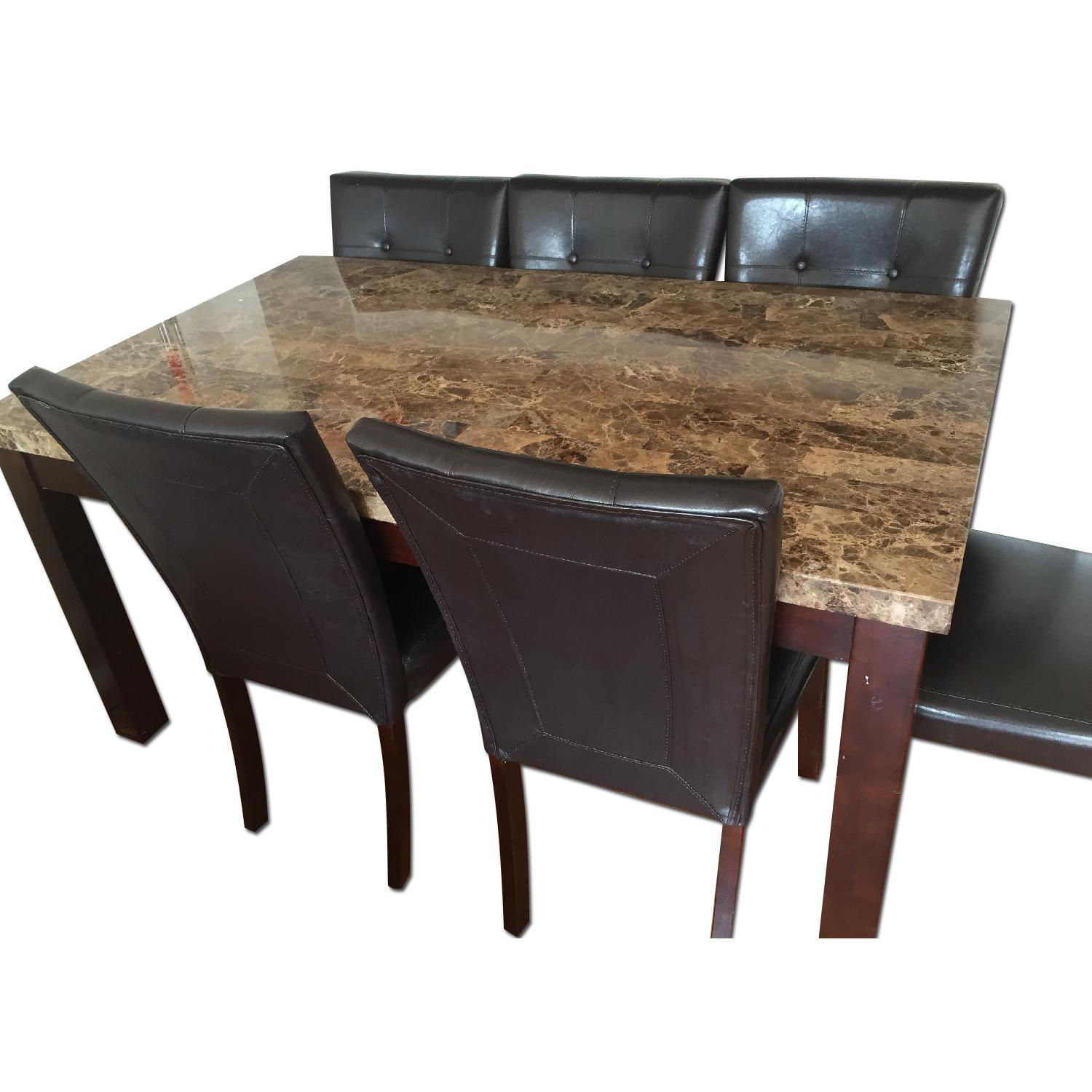 Dining Table w/ 6 Chairs - image-0