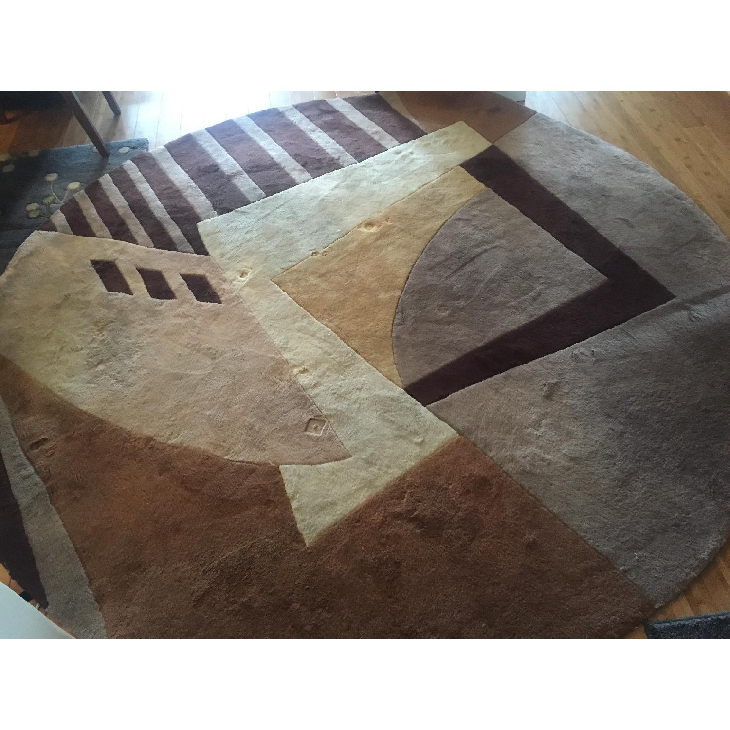 Momeni New Wave Round Area Rug - image-1