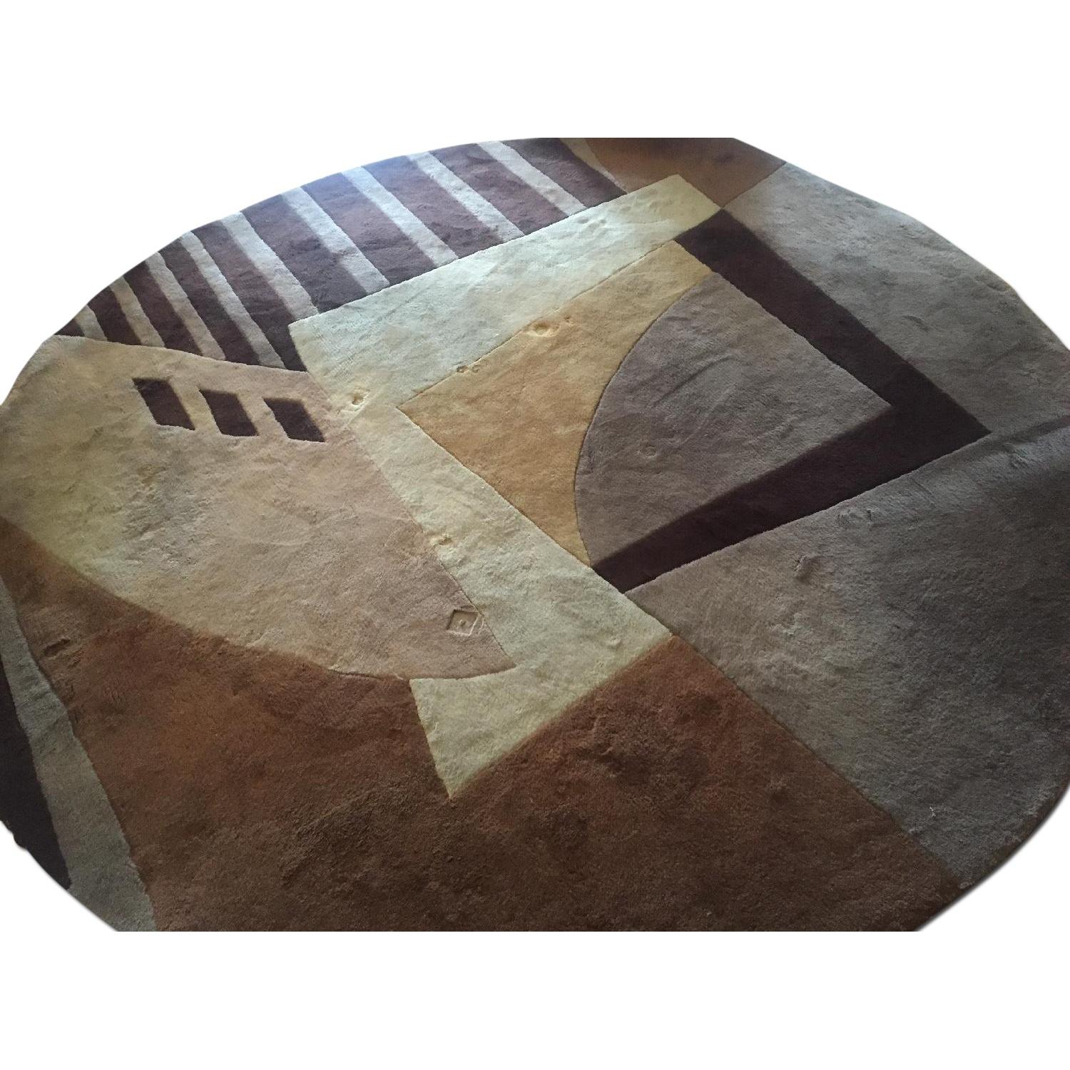 Momeni New Wave Round Area Rug - image-0