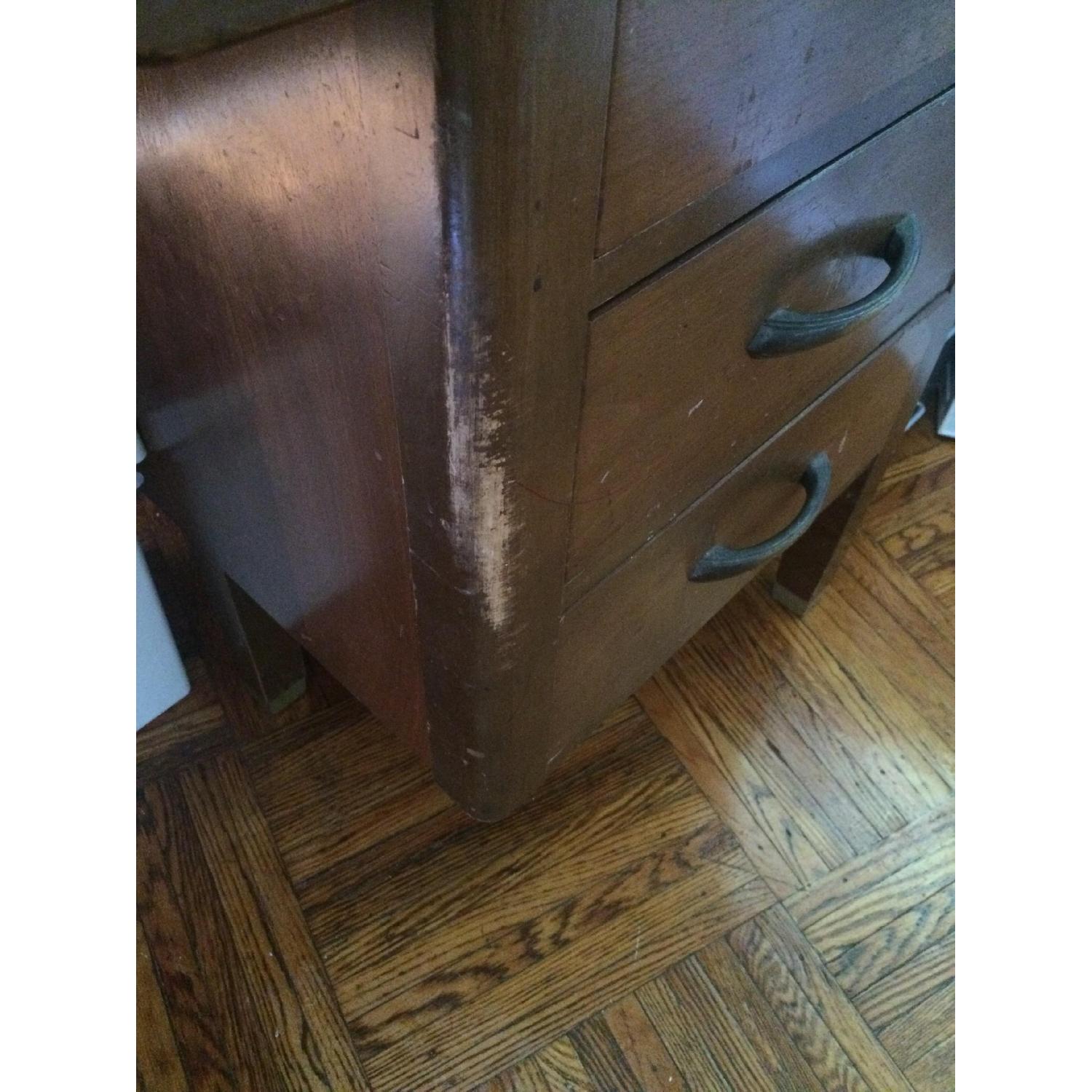 Leopold Company Antique Wooden Desk - image-8