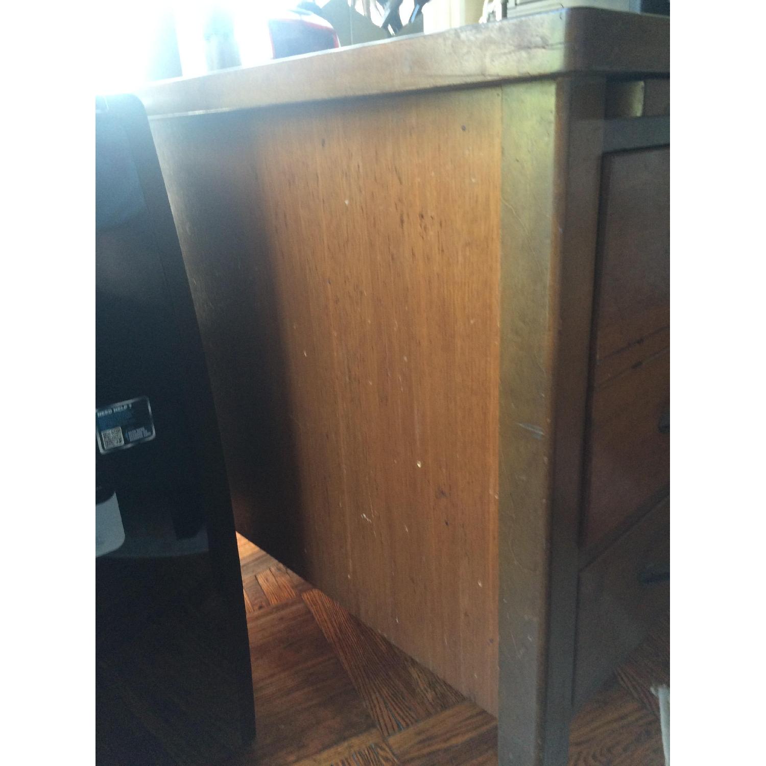 Leopold Company Antique Wooden Desk - image-10