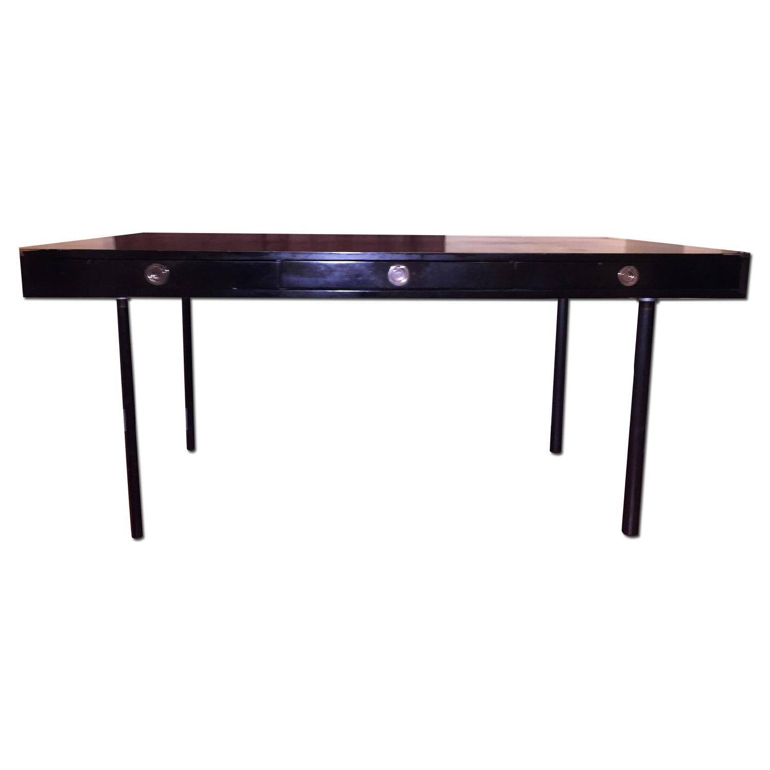 3 Drawer Industrial Style Desk - image-0