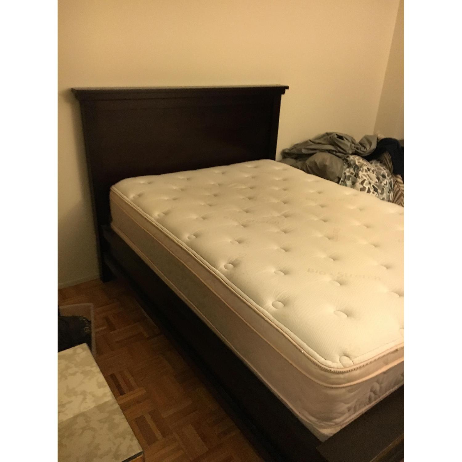 Pottery Barn Farmhouse Shaker Mahogany Bed Frame - image-2