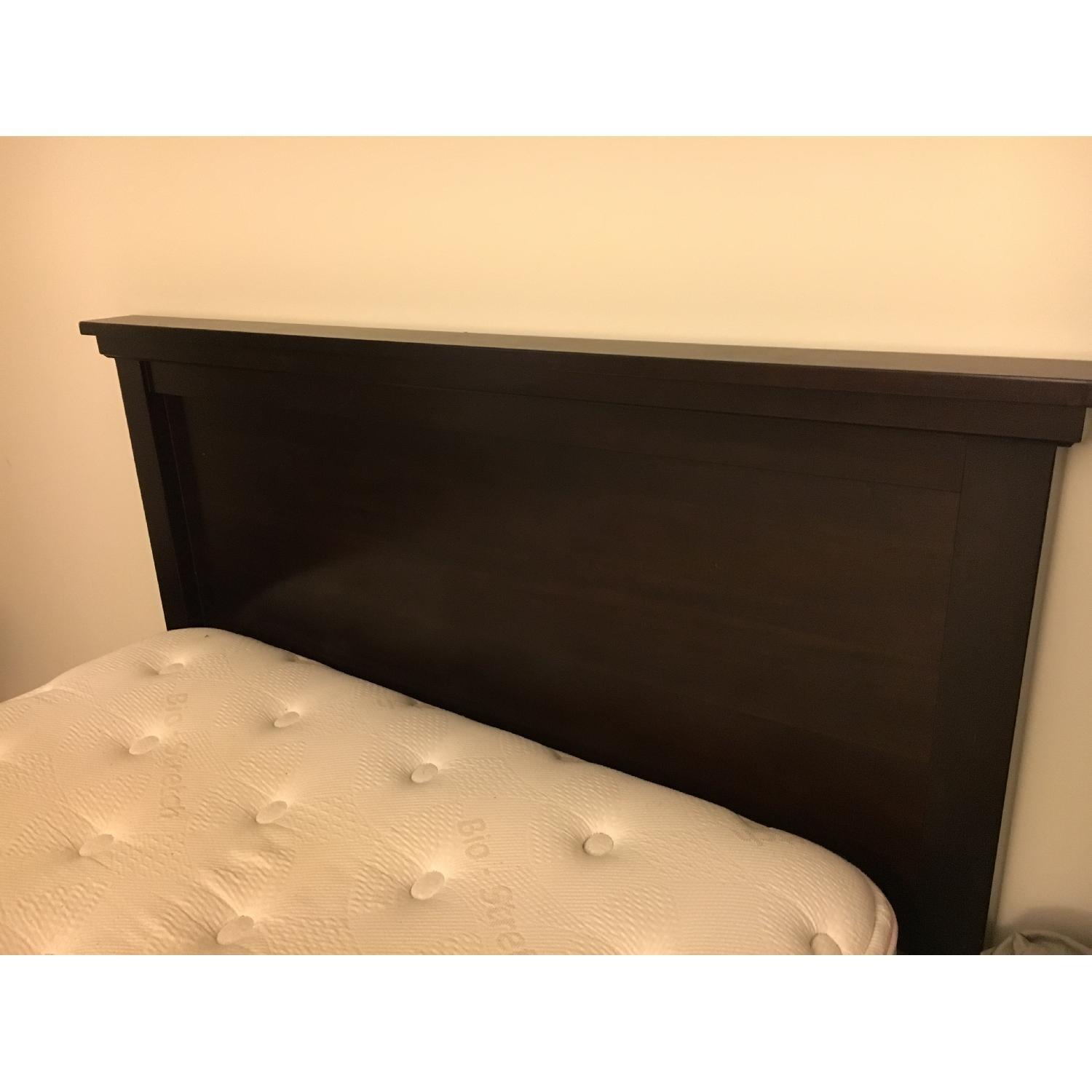 Pottery Barn Farmhouse Shaker Mahogany Bed Frame - image-3