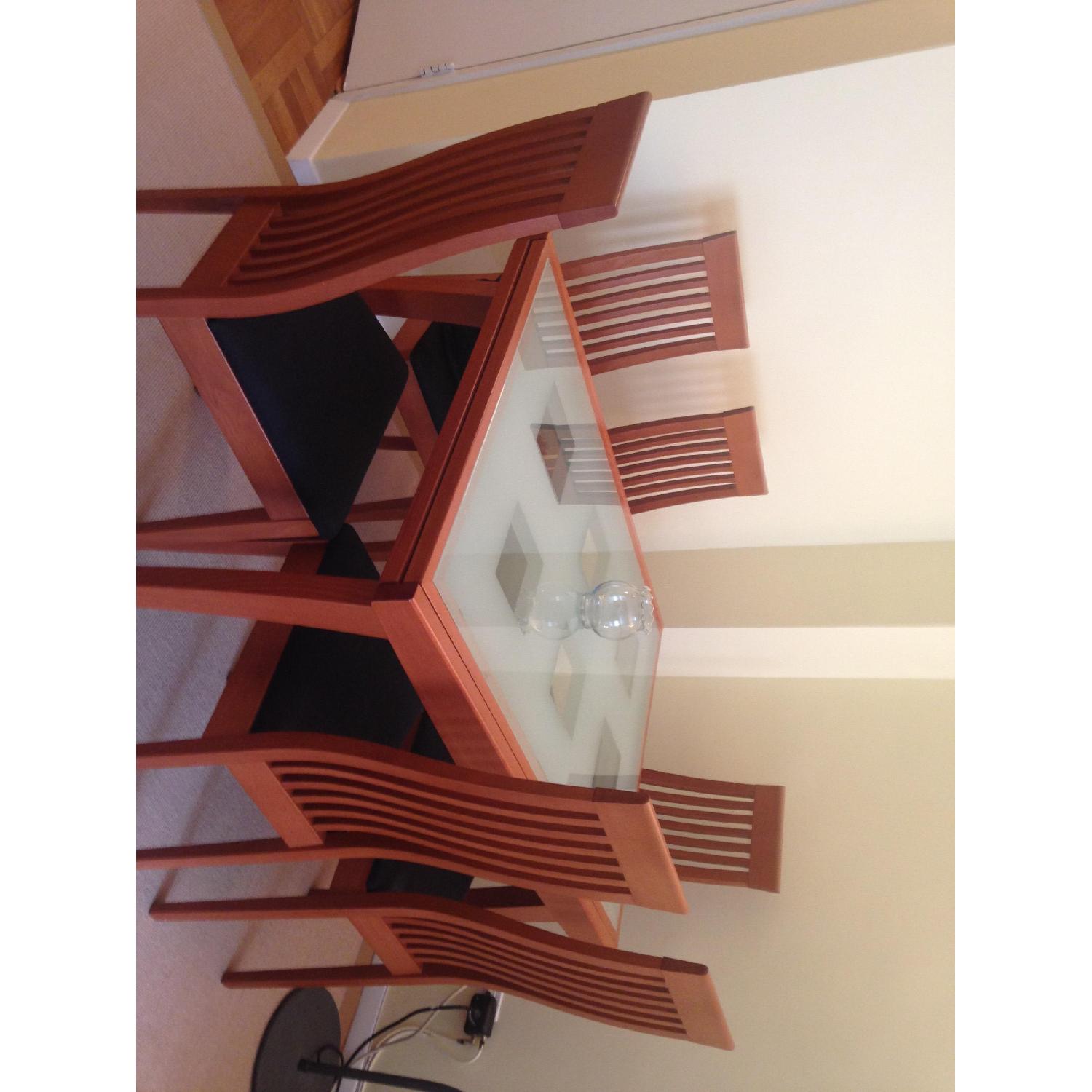 Calligaris Dining Table w/ 6 Chairs - image-3