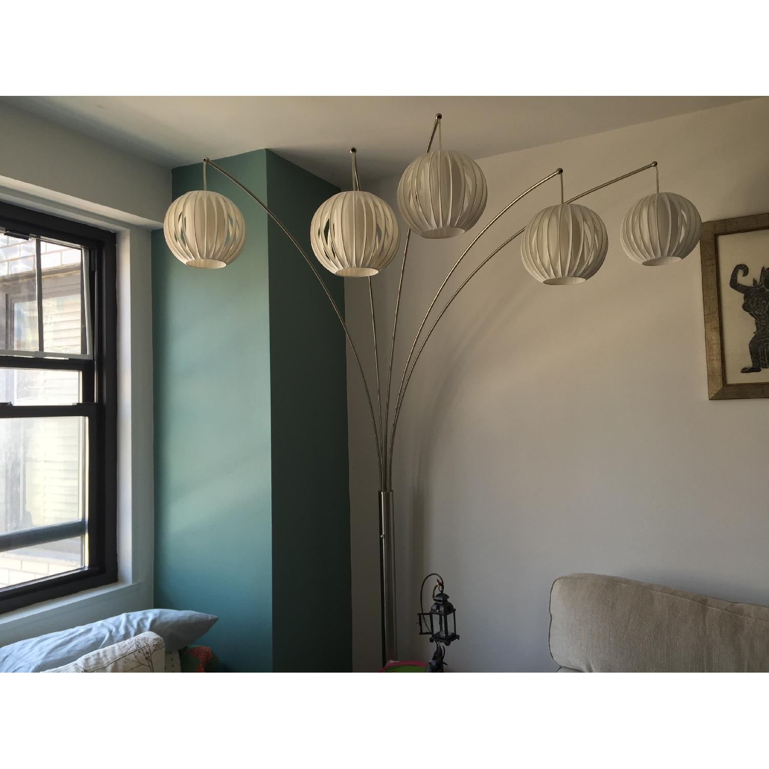 Lite Source Deion 5-Light Hanging Arc Floor Lamp - image-2