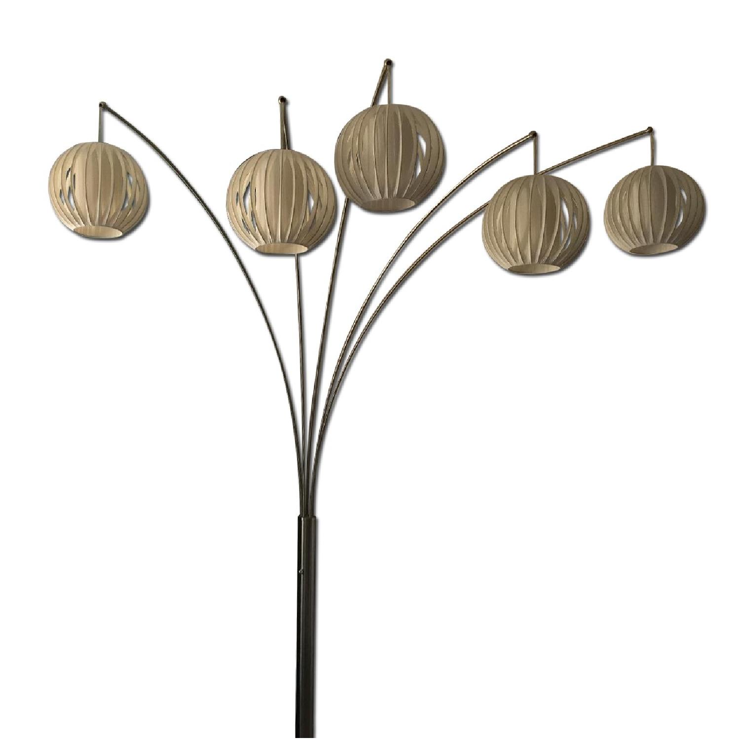 Lite Source Deion 5-Light Hanging Arc Floor Lamp - image-0