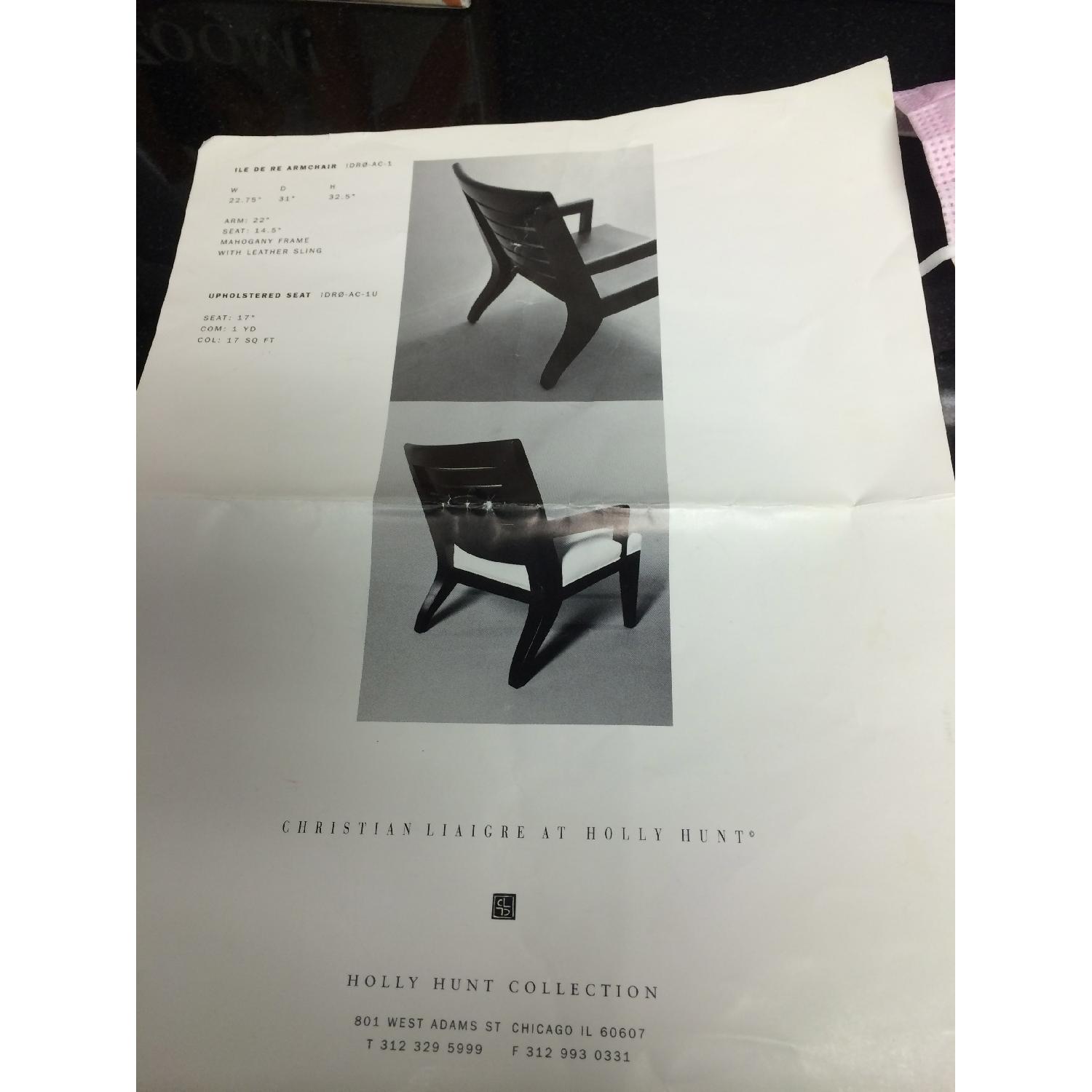 Holly Hunt Ile De Ra Armchair - image-9