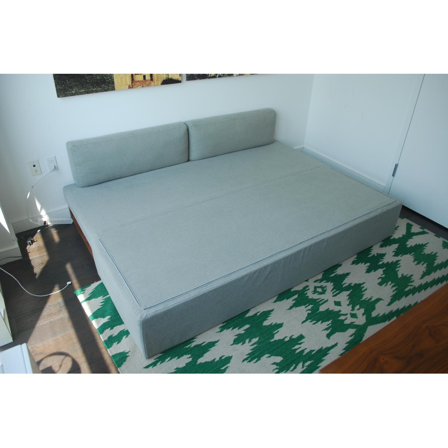 Blu Dot Diplomat Apartment Sized Sleeper Sofa - image-5