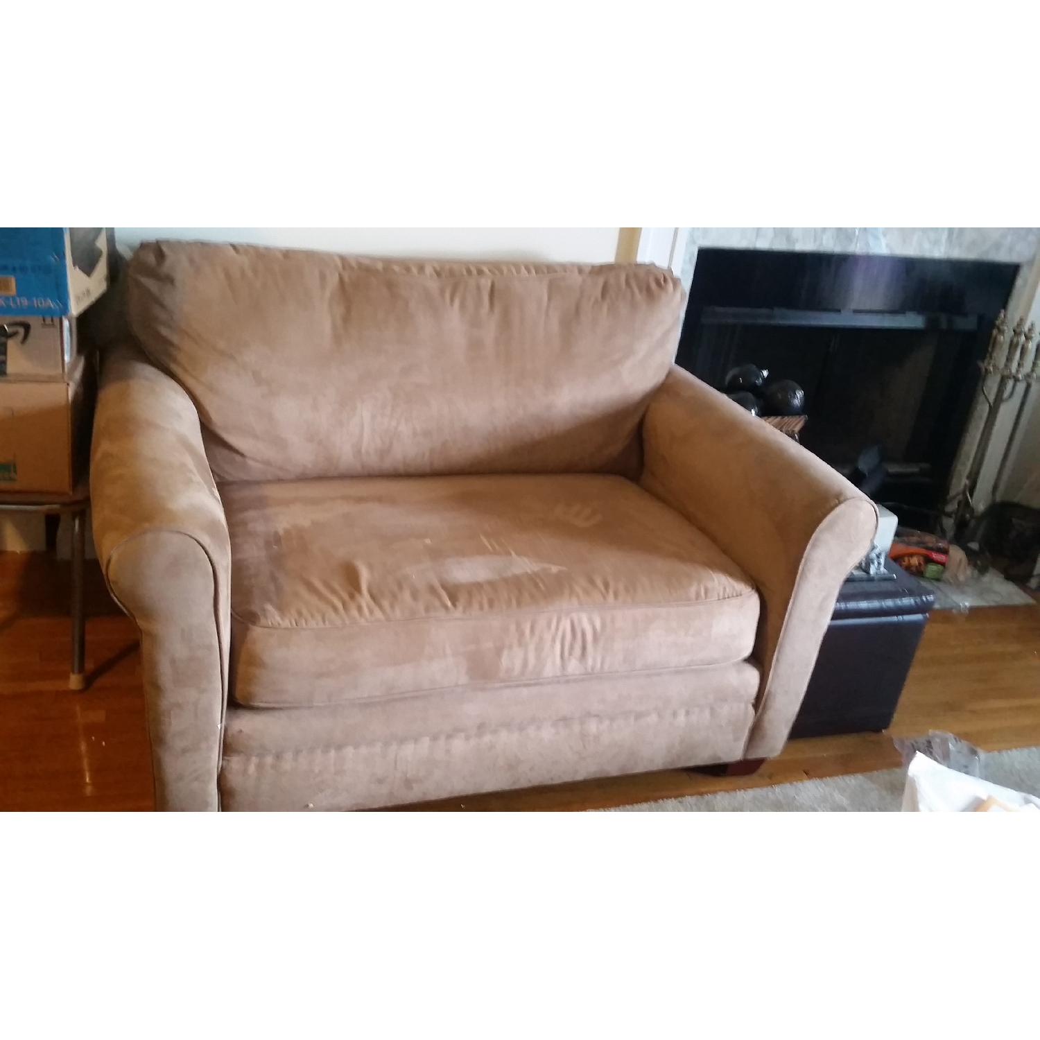 Lane Twin Size Sleeper Sofa - image-1