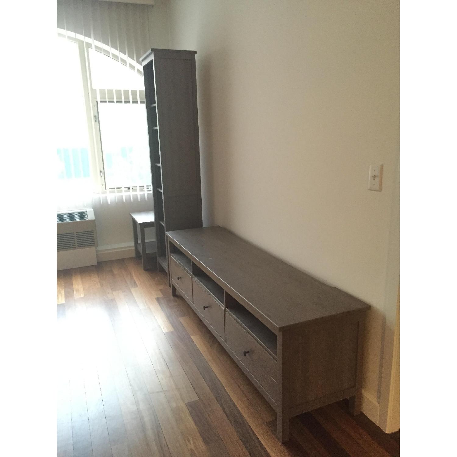 Ikea Hemnes TV Stand + Bookshelf + Side Table - image-2