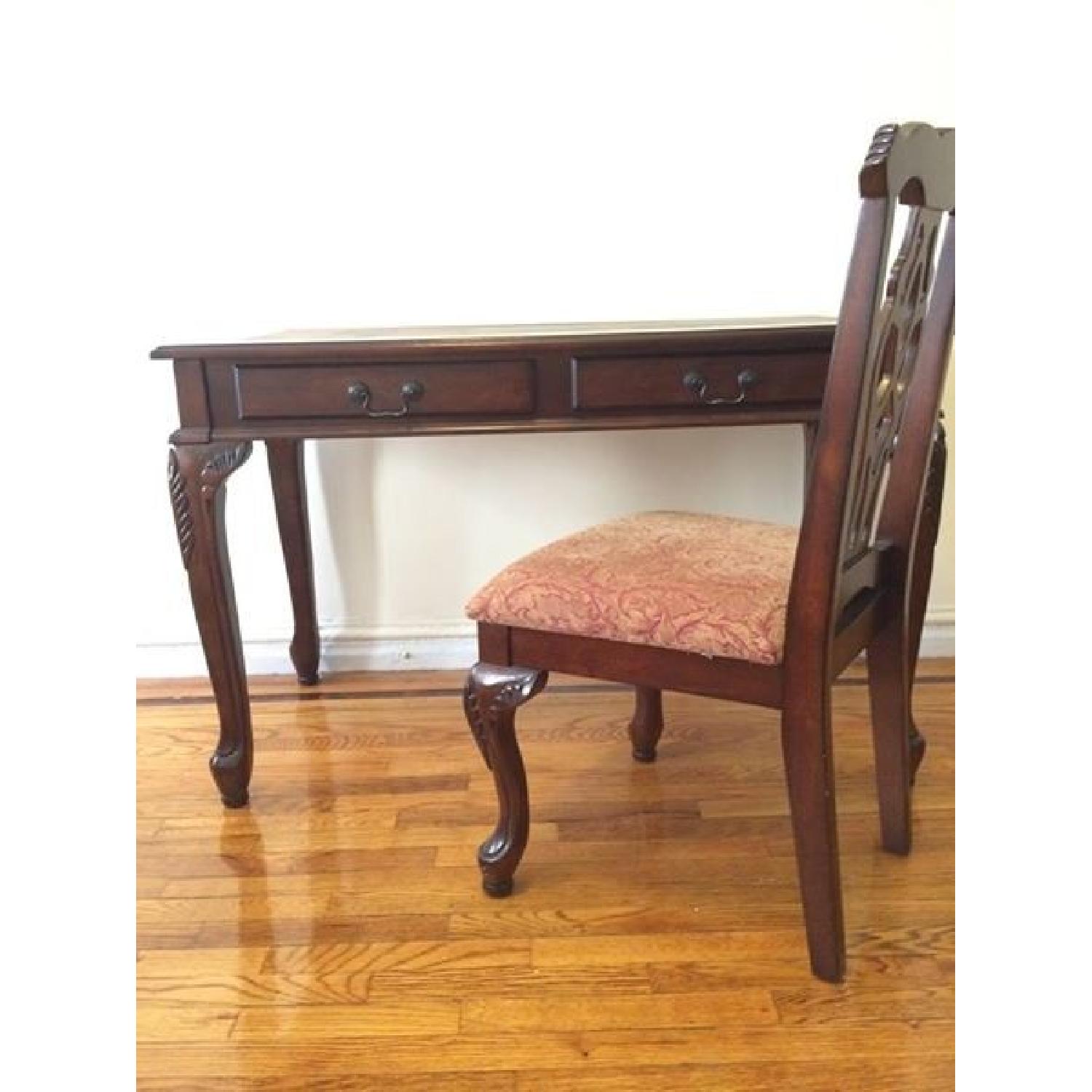 Old World Desk & Chair - image-1