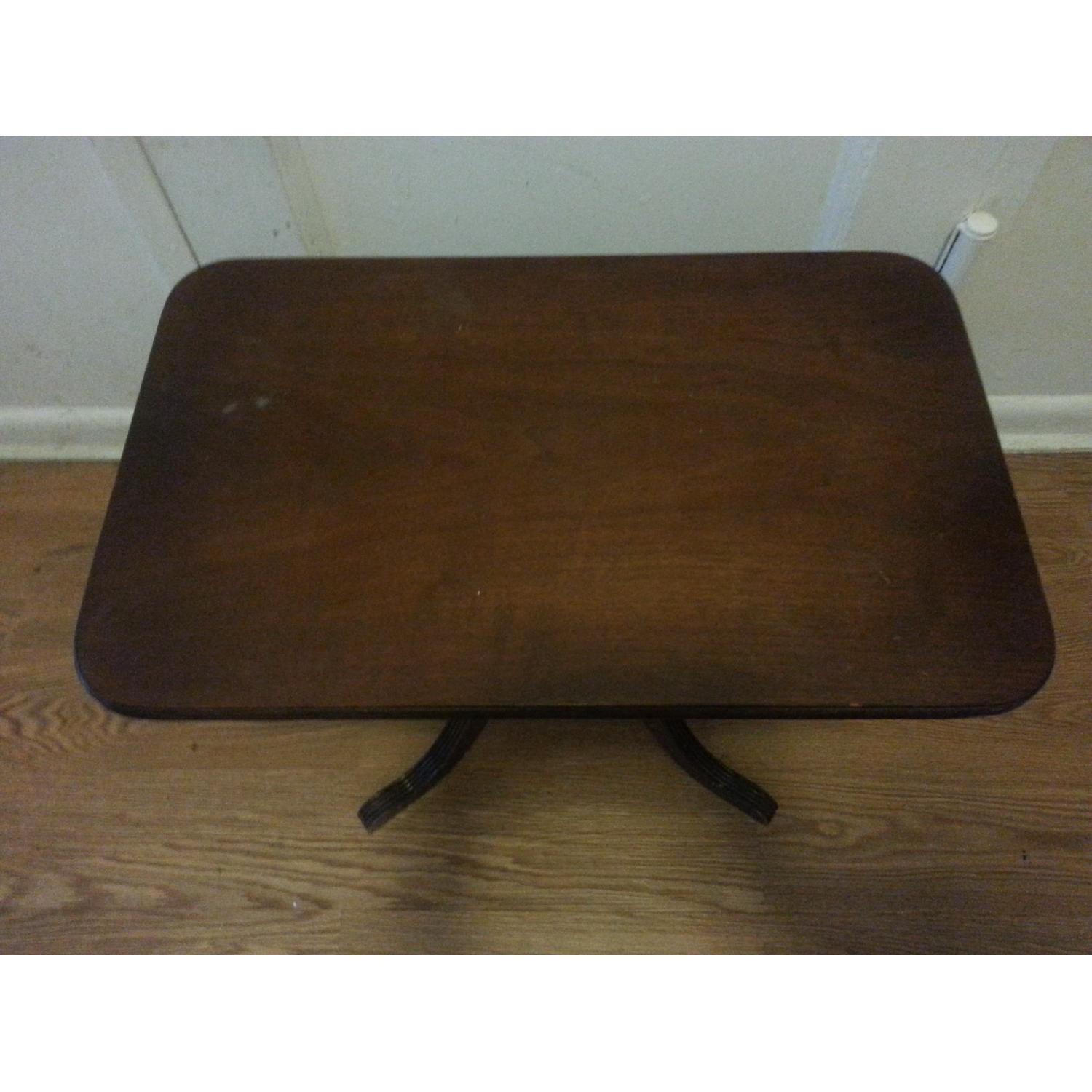Small Mahogany Duncan Phyfe Table - image-2
