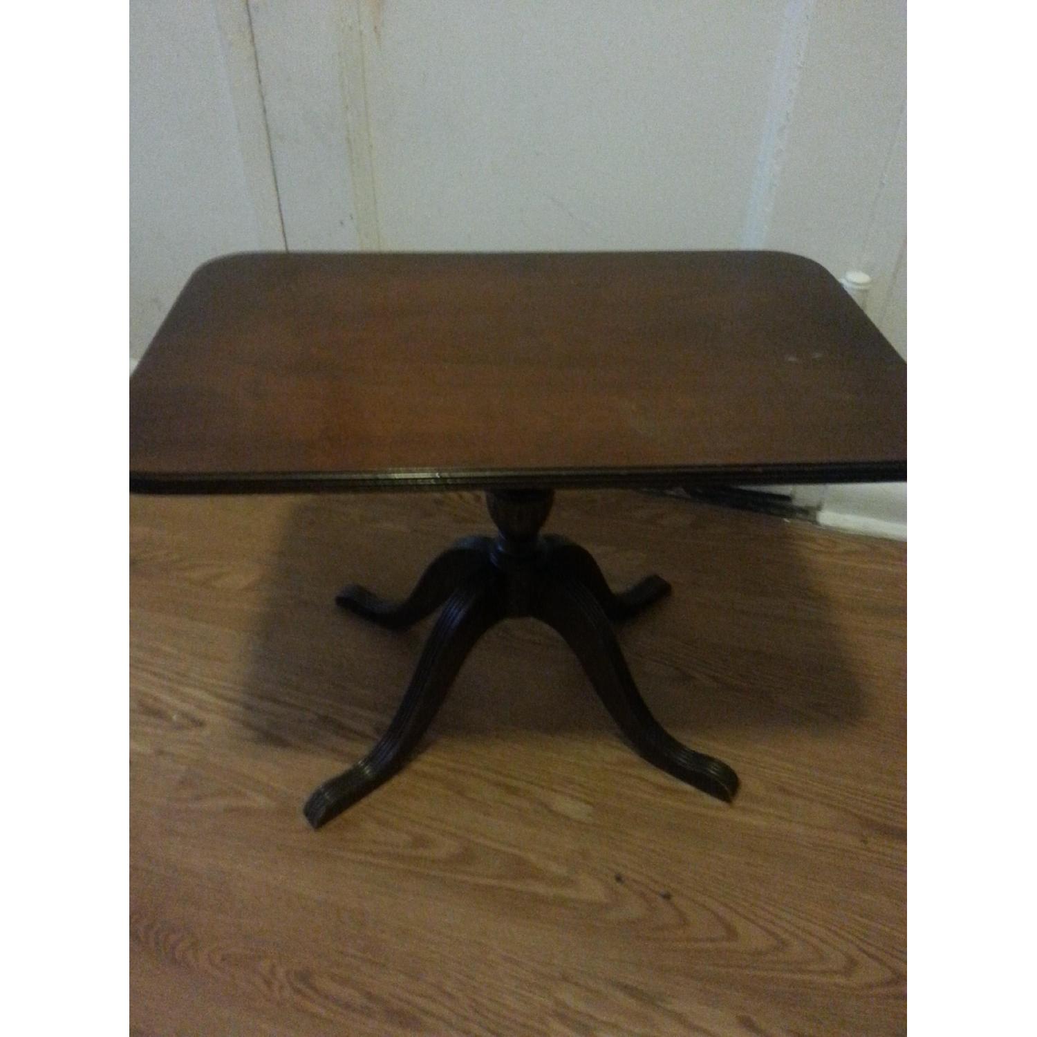 Small Mahogany Duncan Phyfe Table - image-5