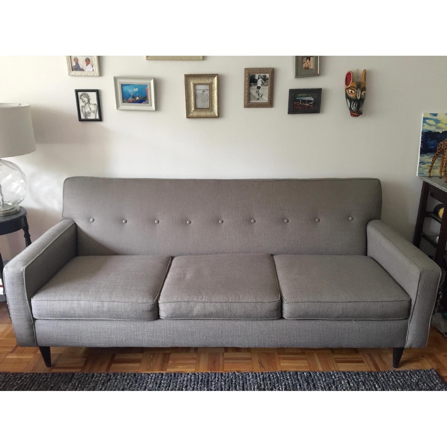 Macy's Sofa in Granite - image-1