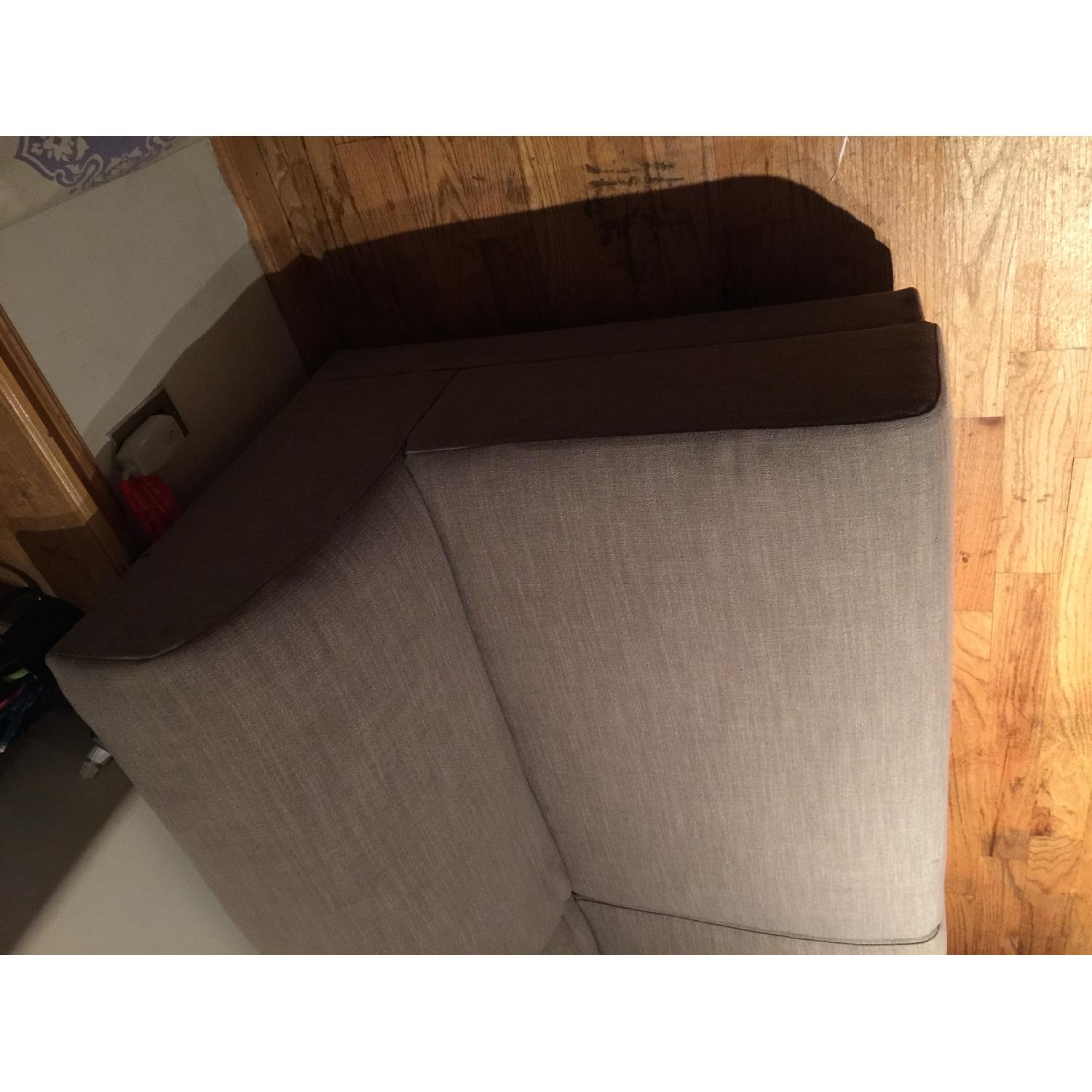West Elm Armless Sofa - image-2