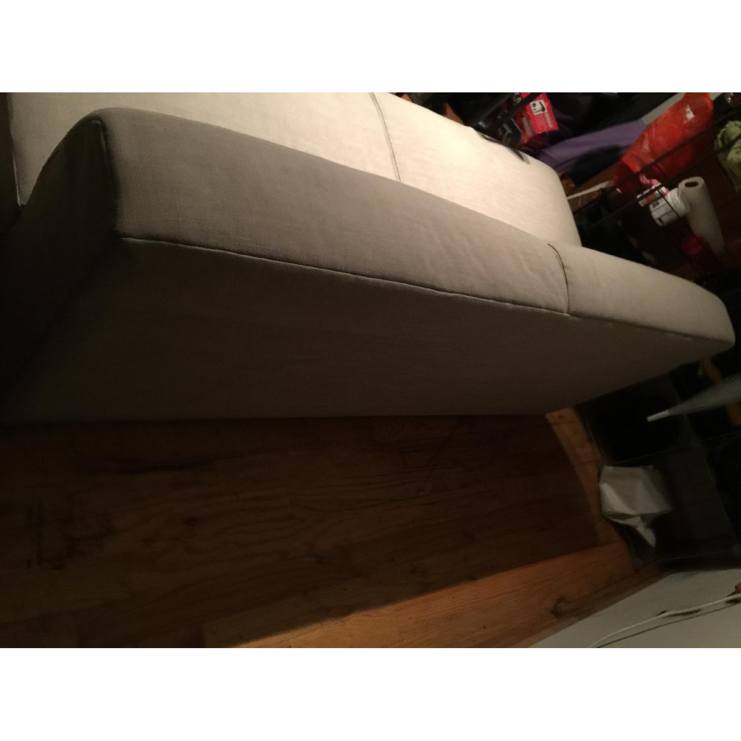 West Elm Armless Sofa - image-4