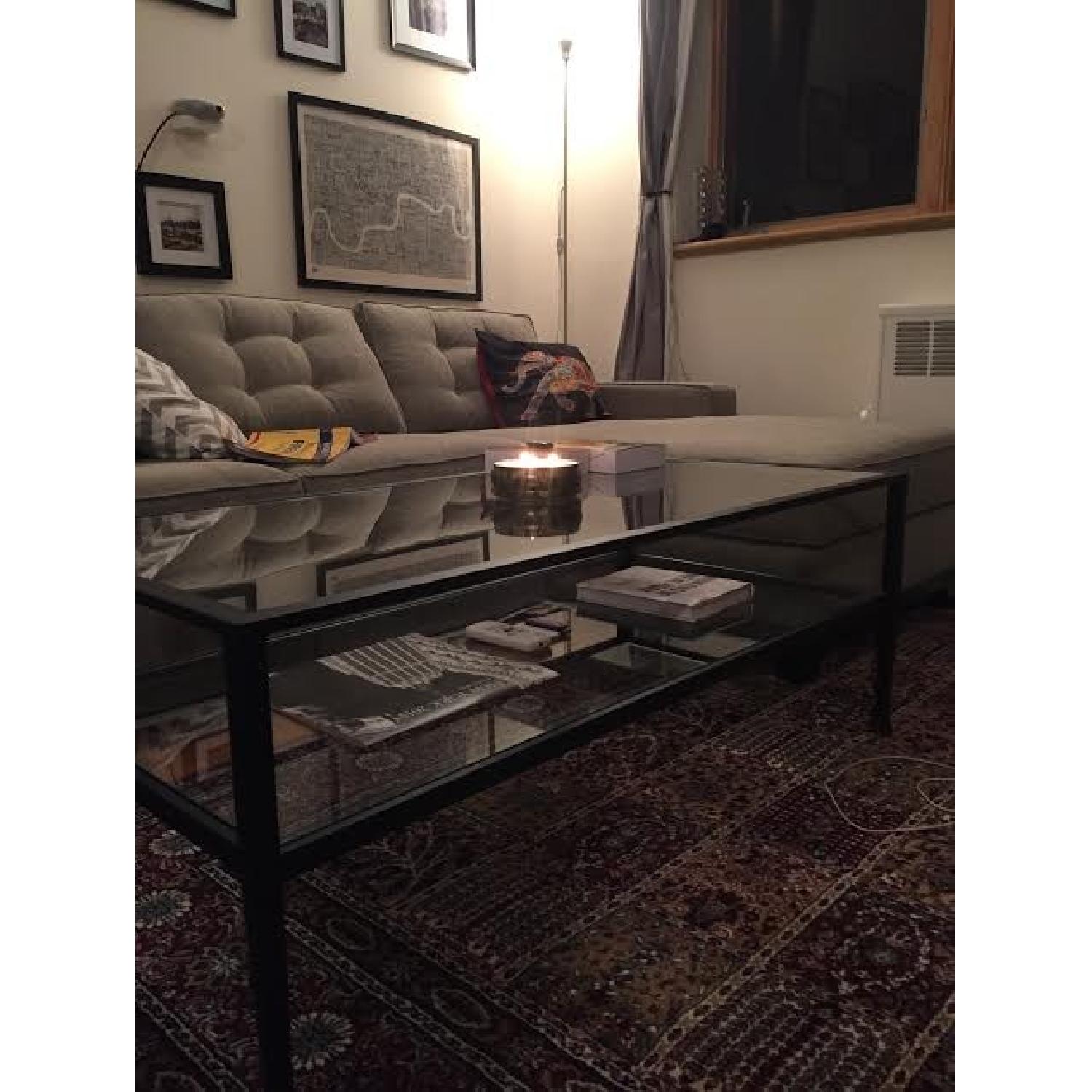 Pottery Barn Tanner Rectangle Coffee Table - image-1