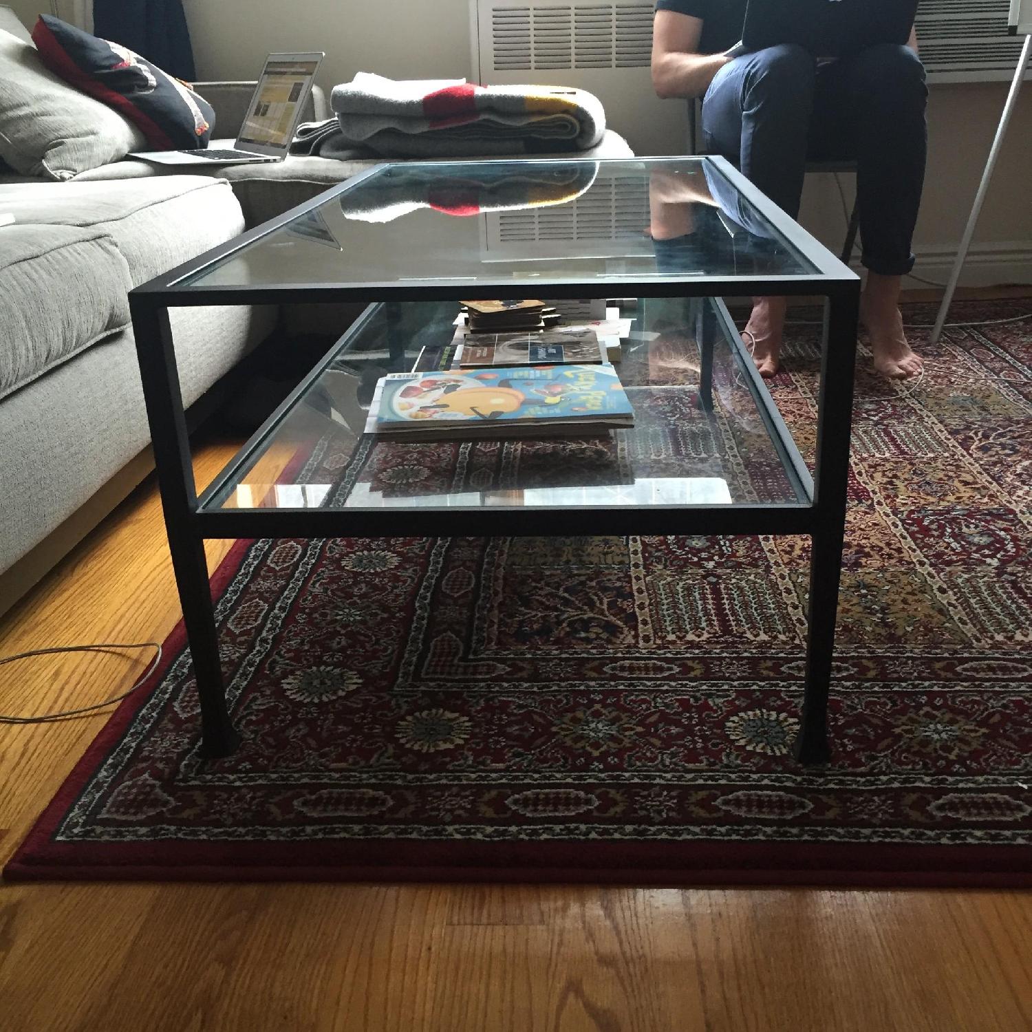 Pottery Barn Tanner Rectangle Coffee Table - image-5