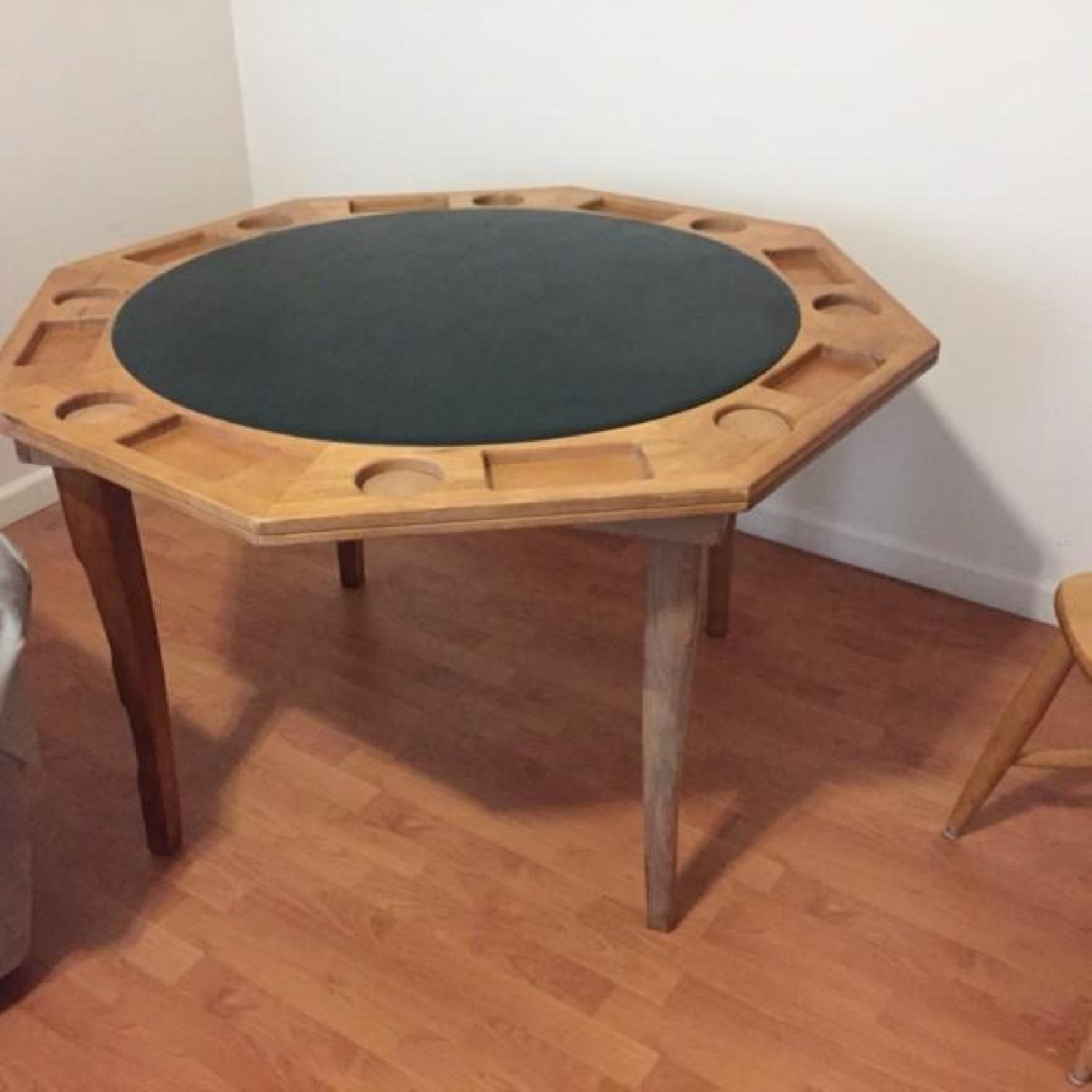 Poker Table w/ 4 Chairs - image-1