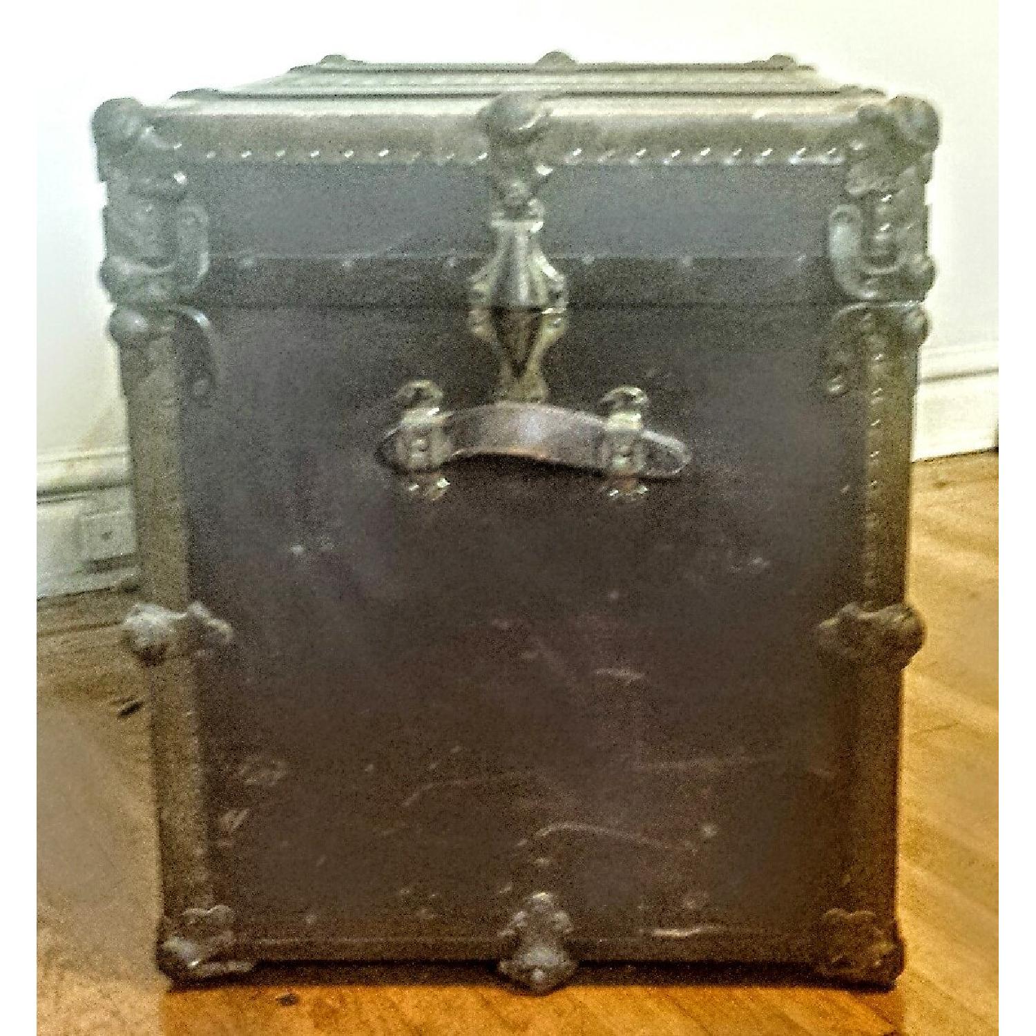 Antique Steamer Trunk - image-3