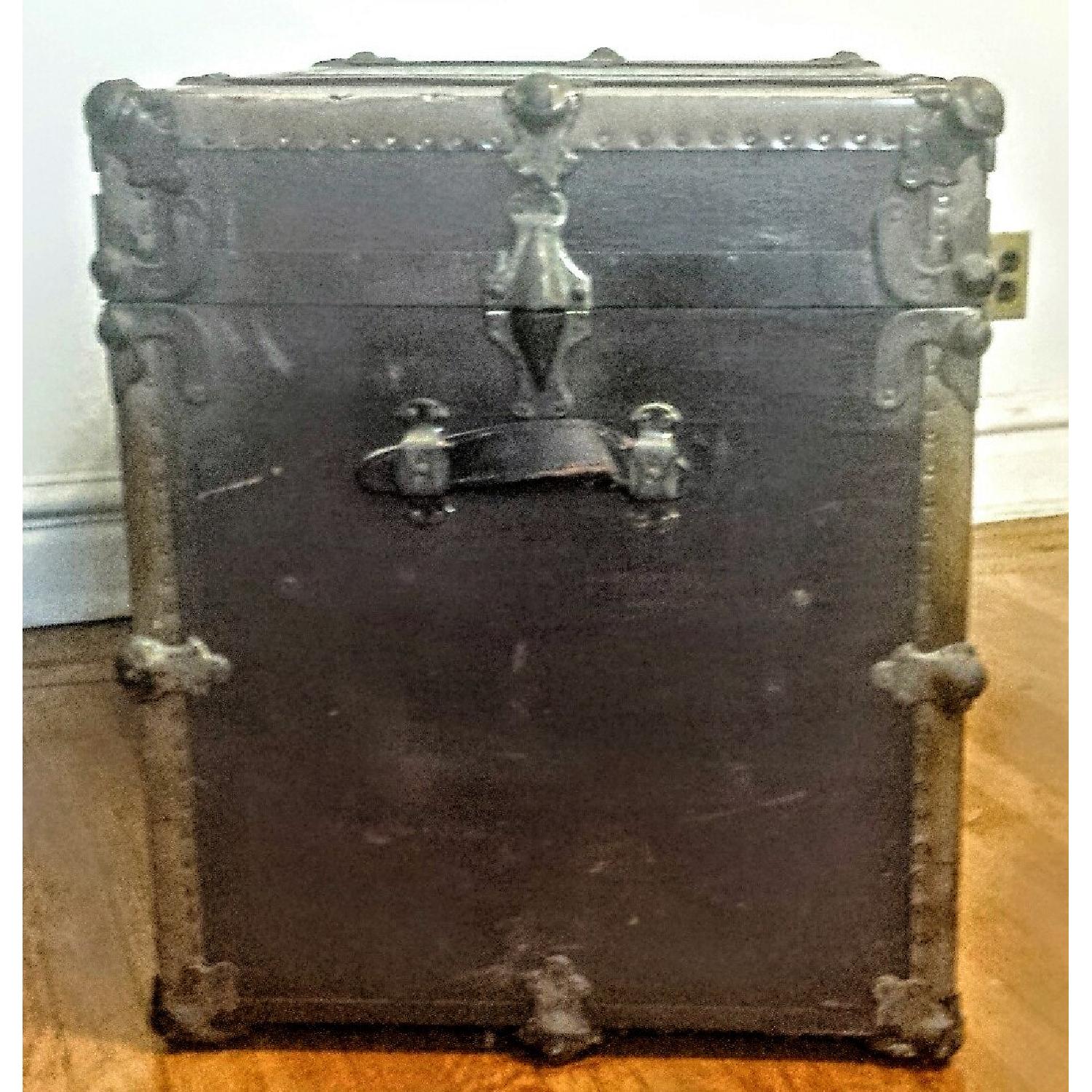 Antique Steamer Trunk - image-5
