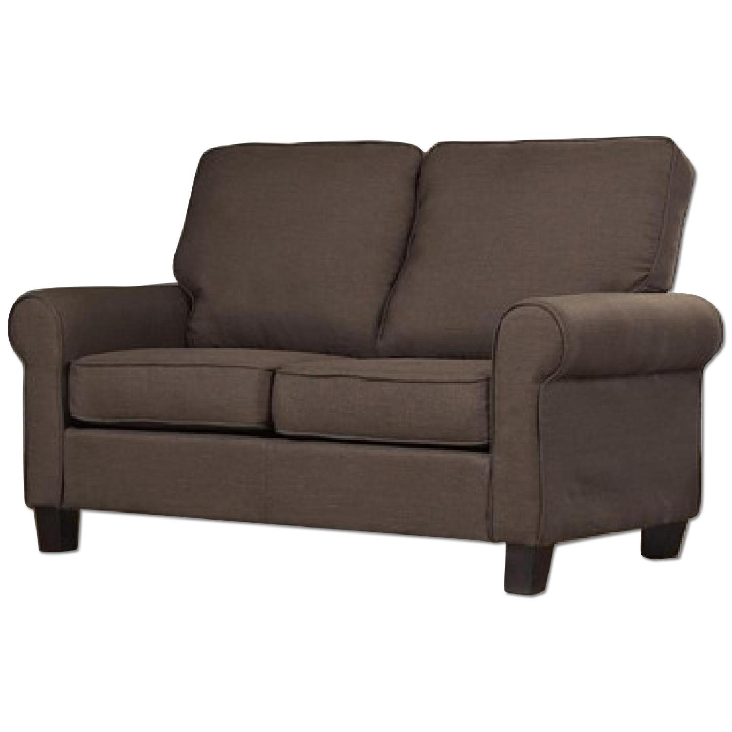 Chocolate Buxton 2-Seat Loveseat - image-4
